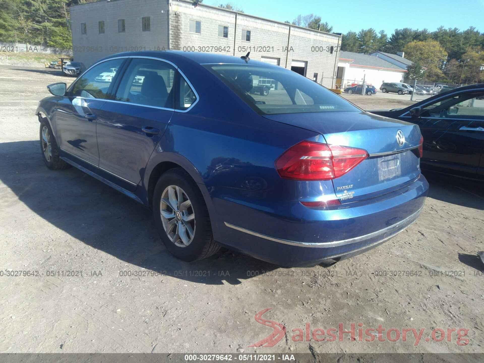 1VWAT7A31GC048898 2016 VOLKSWAGEN PASSAT