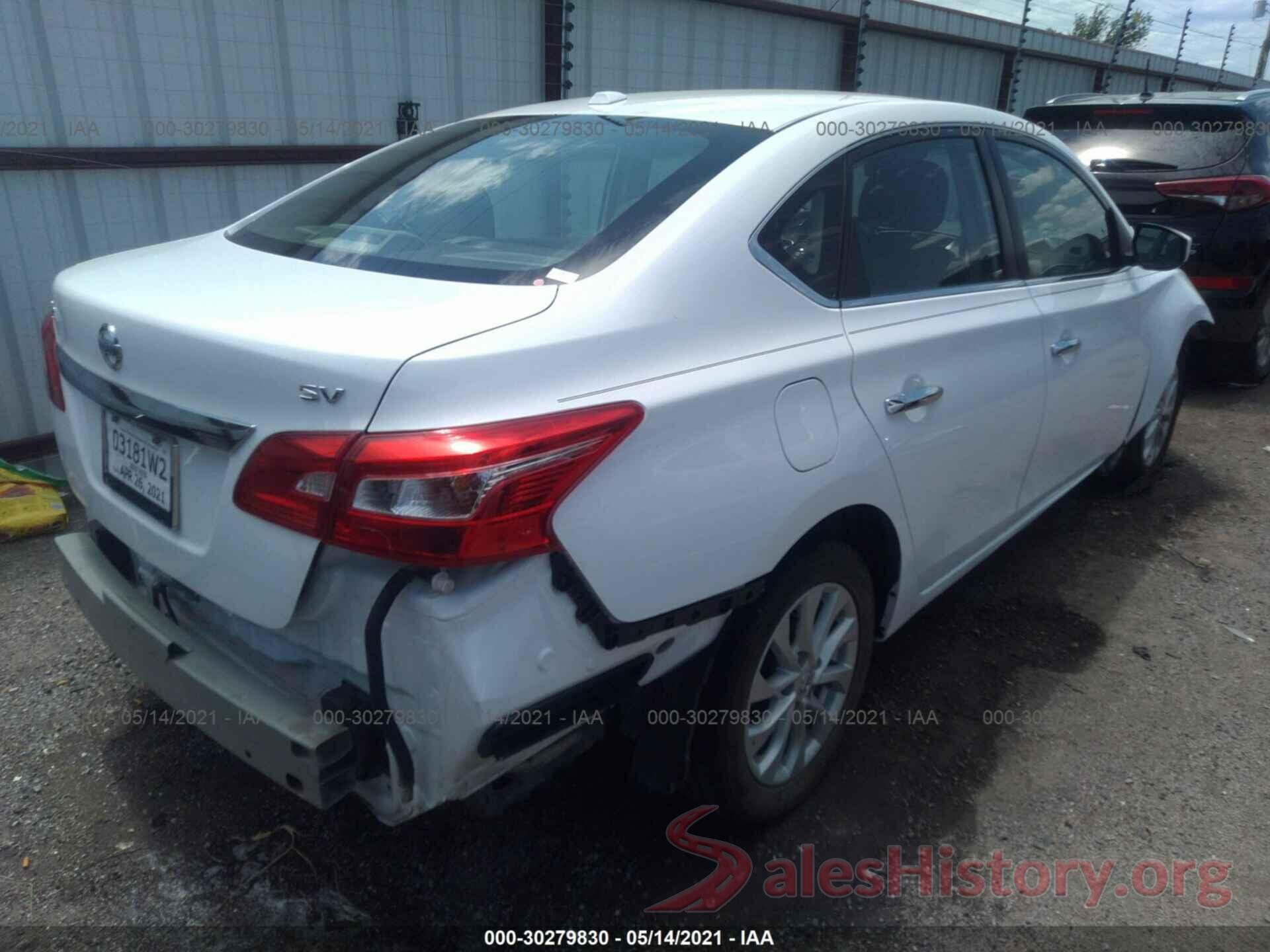 3N1AB7AP0KY320367 2019 NISSAN SENTRA