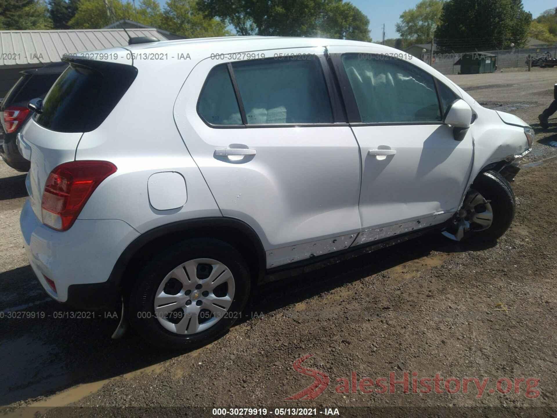 KL7CJKSB6JB697598 2018 CHEVROLET TRAX