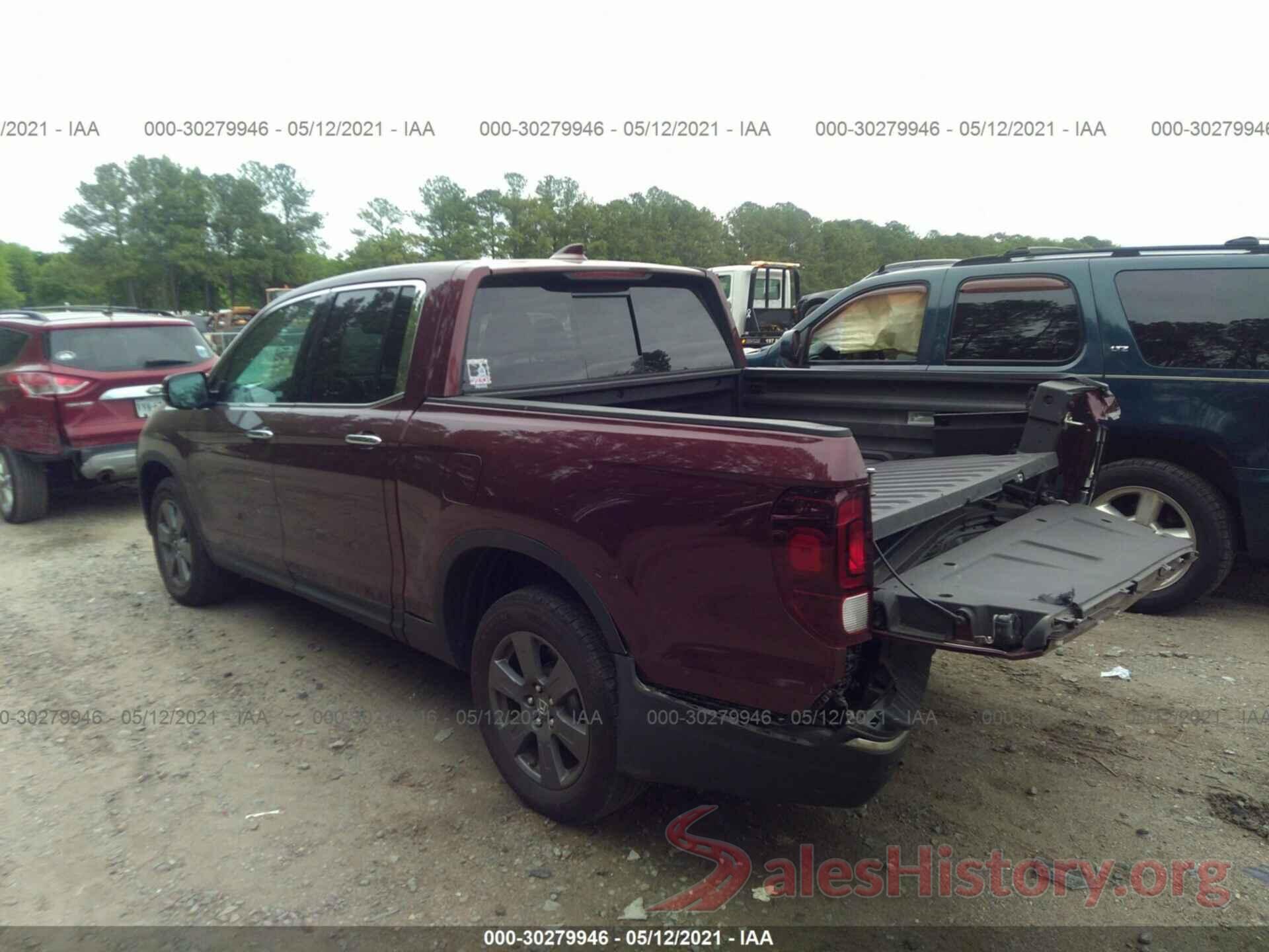 5FPYK3F75LB010331 2020 HONDA RIDGELINE