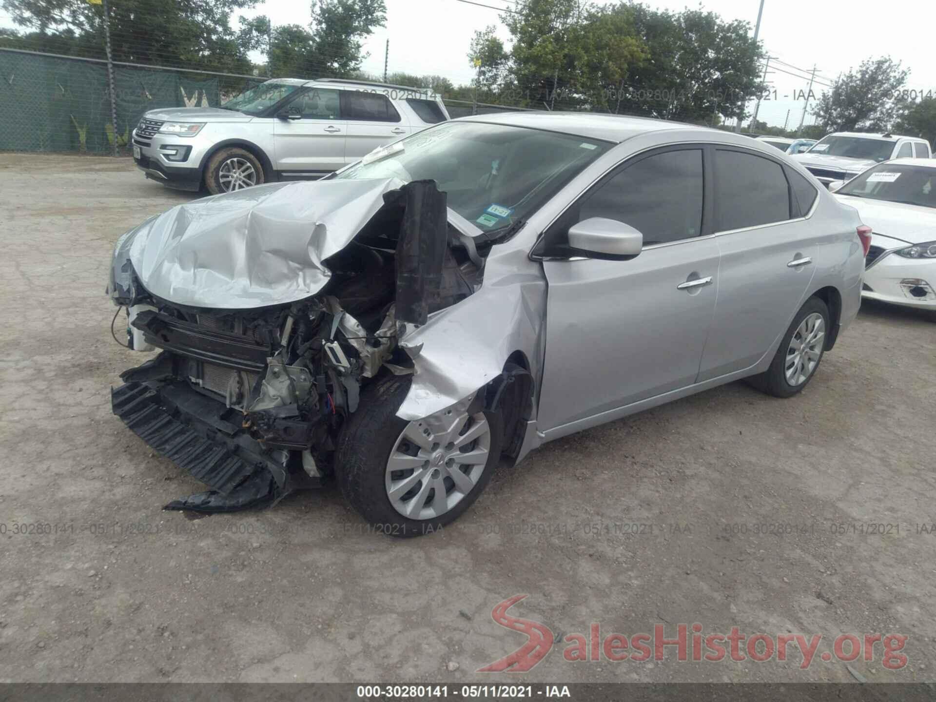 3N1AB7AP9HY261277 2017 NISSAN SENTRA