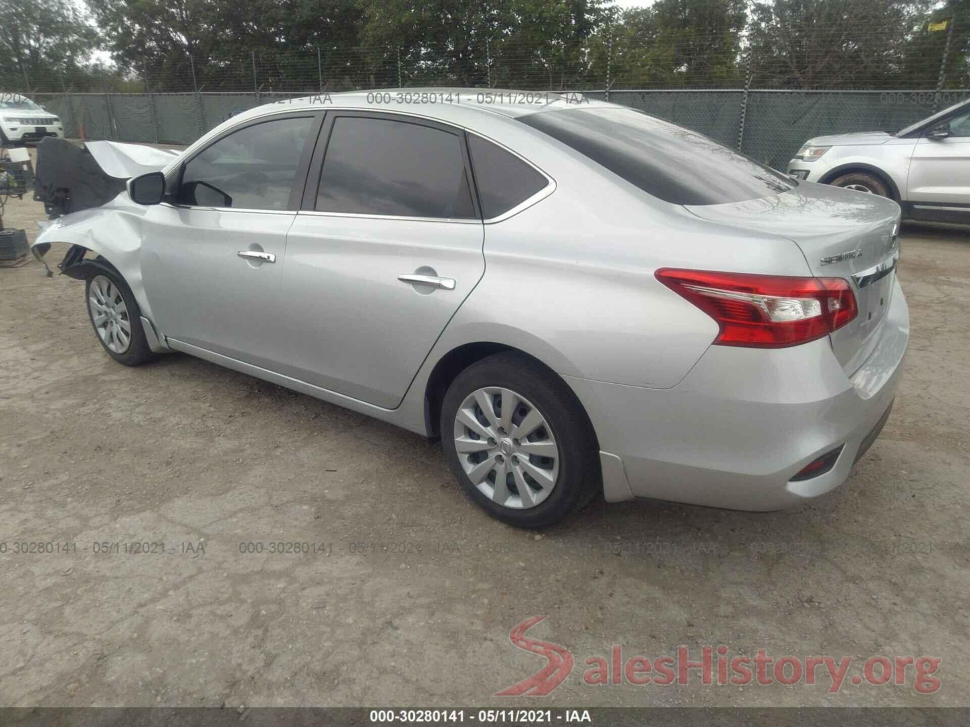 3N1AB7AP9HY261277 2017 NISSAN SENTRA