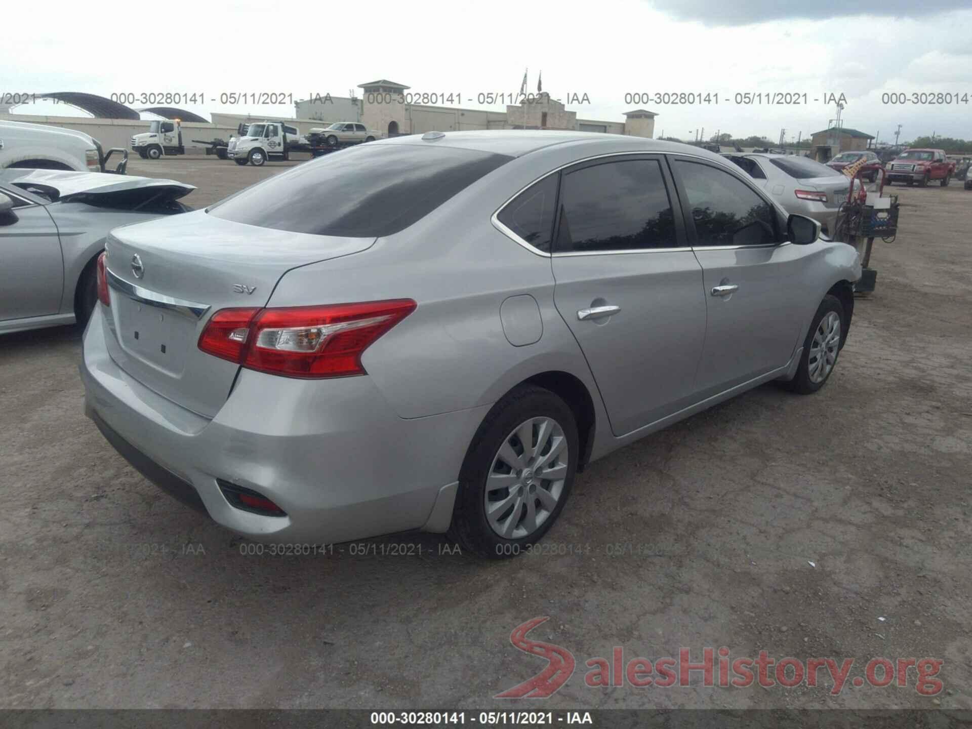 3N1AB7AP9HY261277 2017 NISSAN SENTRA