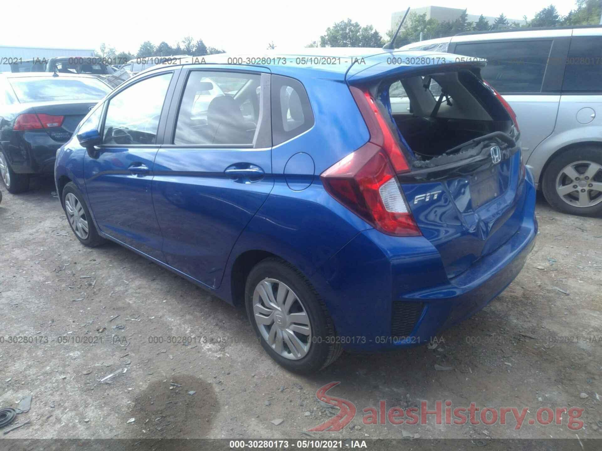 JHMGK5H54GX023593 2016 HONDA FIT