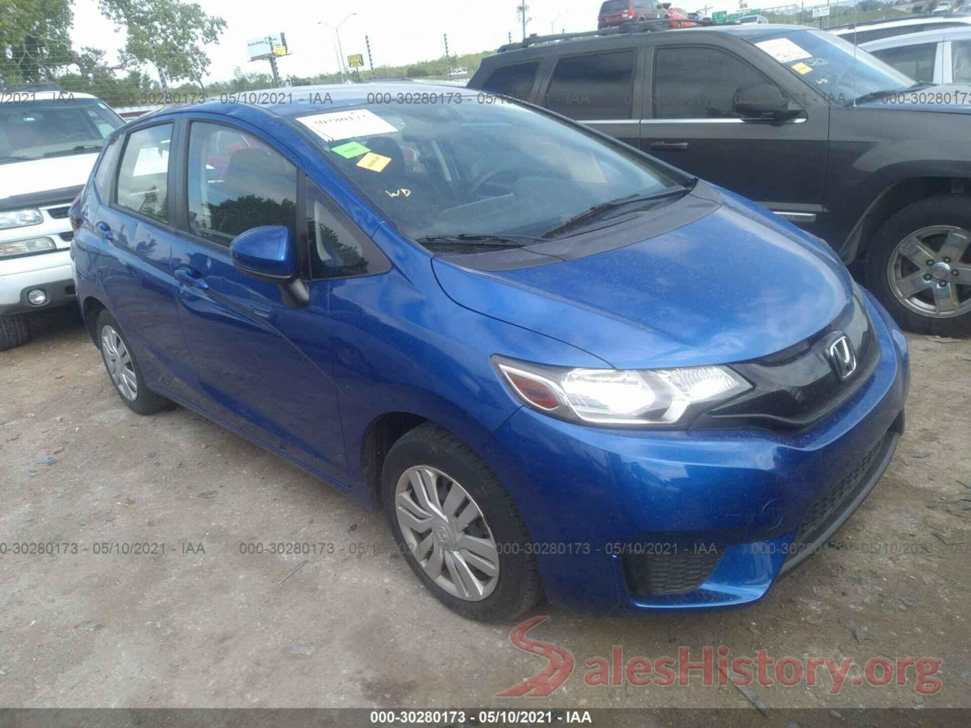 JHMGK5H54GX023593 2016 HONDA FIT