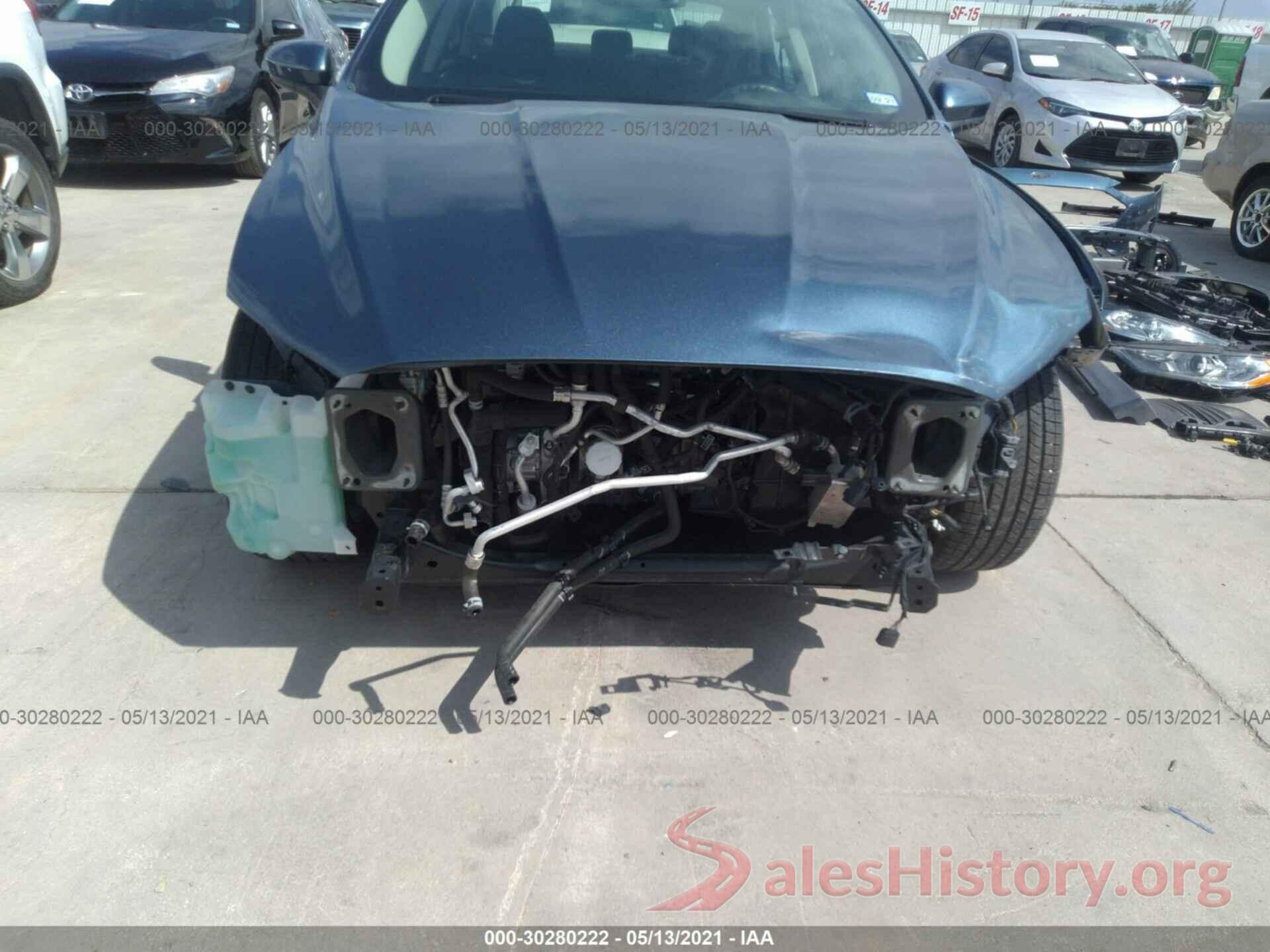 3FA6P0HD9KR231498 2019 FORD FUSION