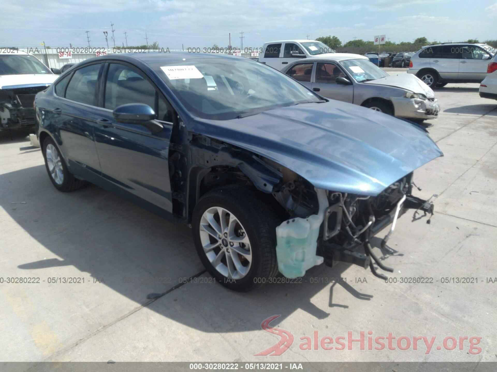 3FA6P0HD9KR231498 2019 FORD FUSION