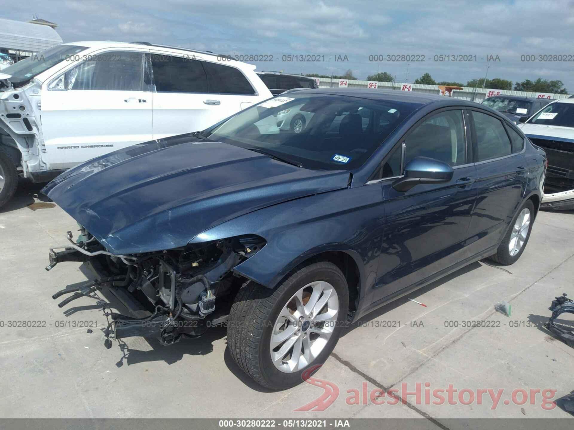 3FA6P0HD9KR231498 2019 FORD FUSION