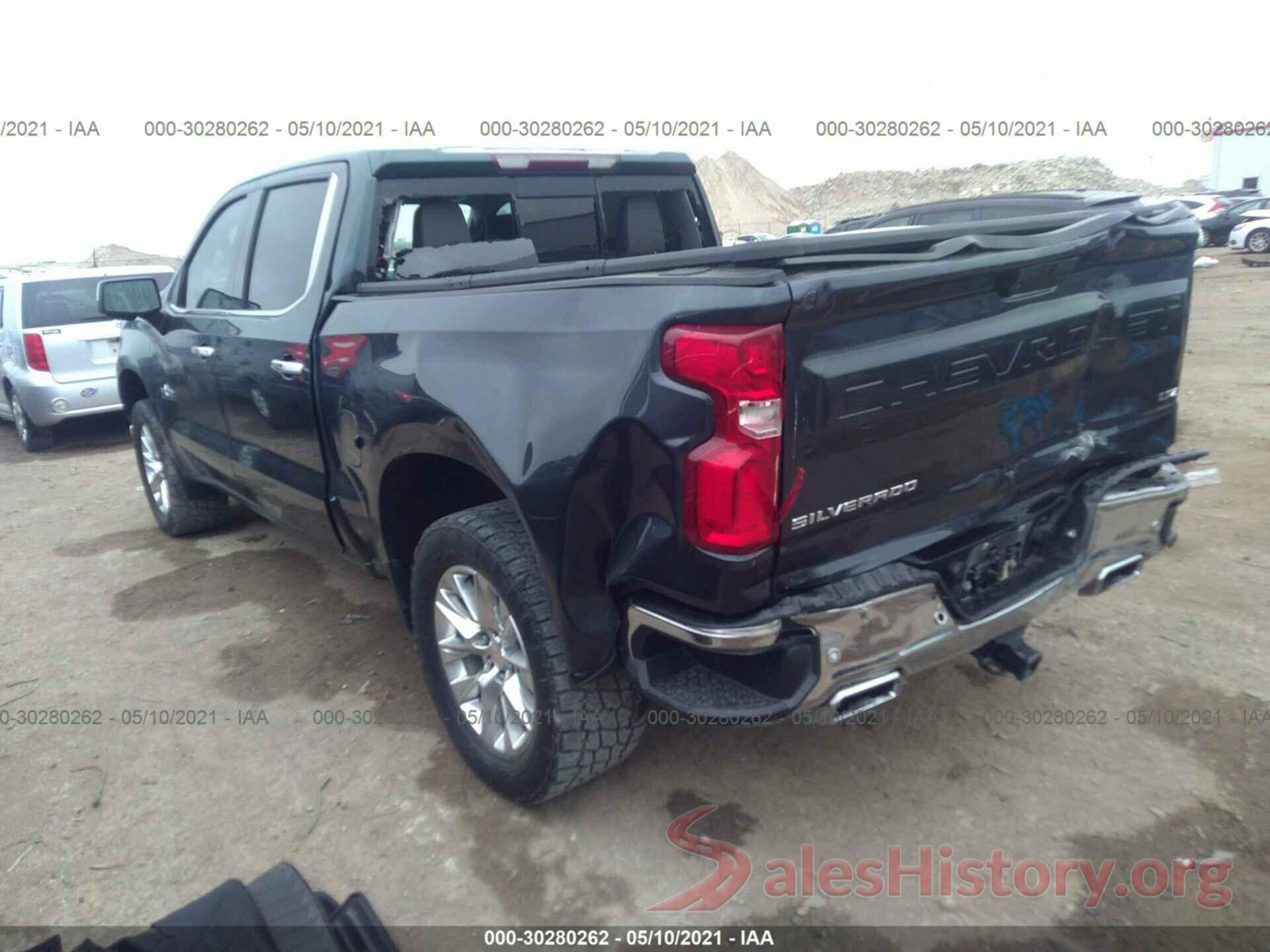 1GCUYGED0KZ264123 2019 CHEVROLET SILVERADO 1500