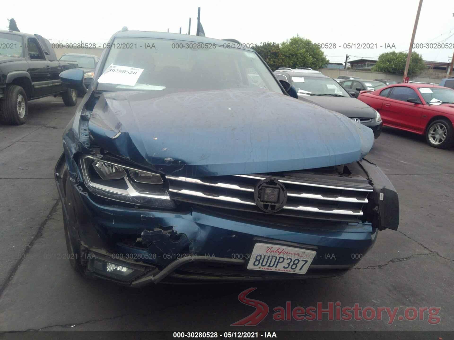 3VV3B7AX9JM029122 2018 VOLKSWAGEN TIGUAN