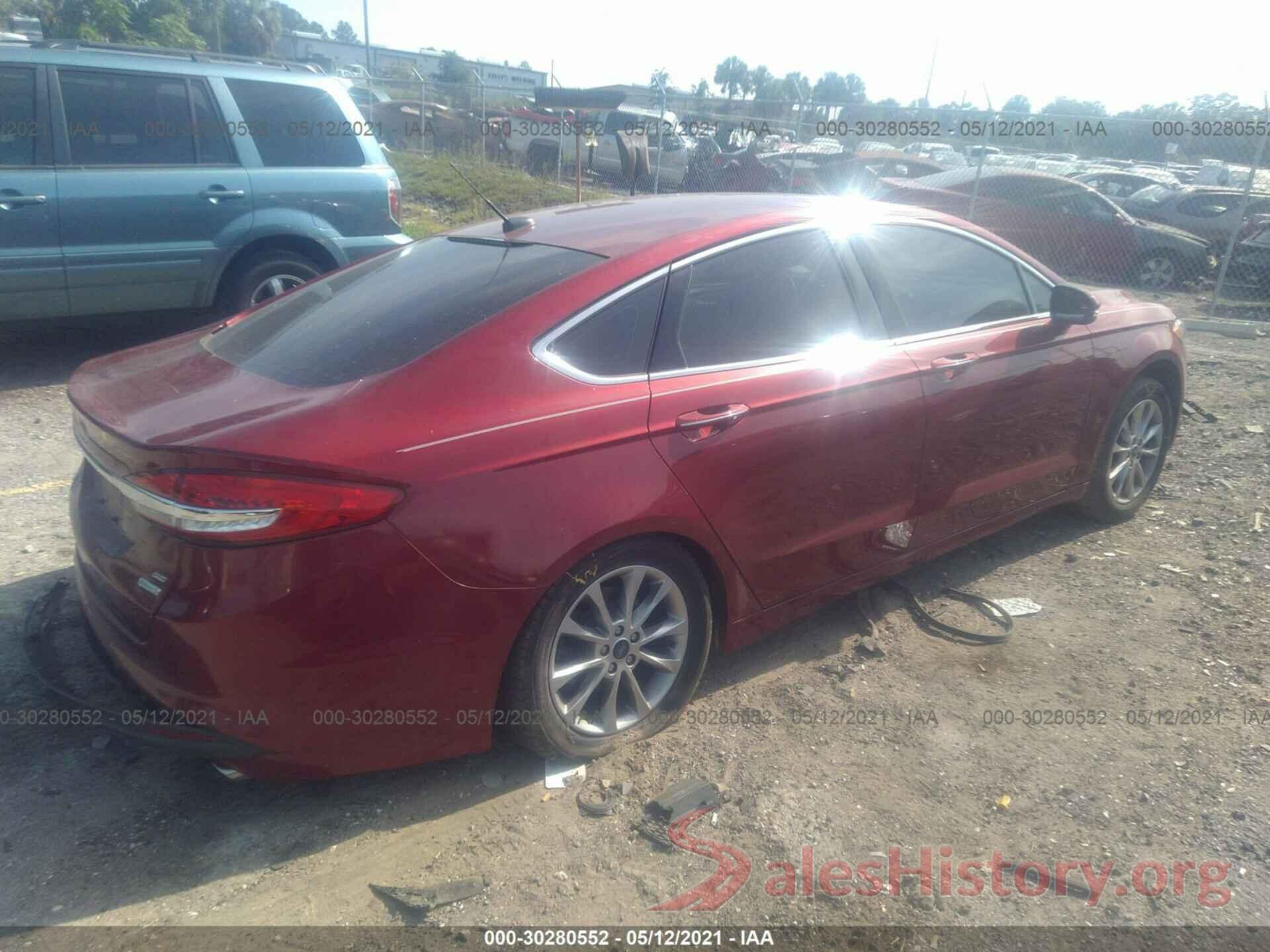 3FA6P0HD9HR320934 2017 FORD FUSION