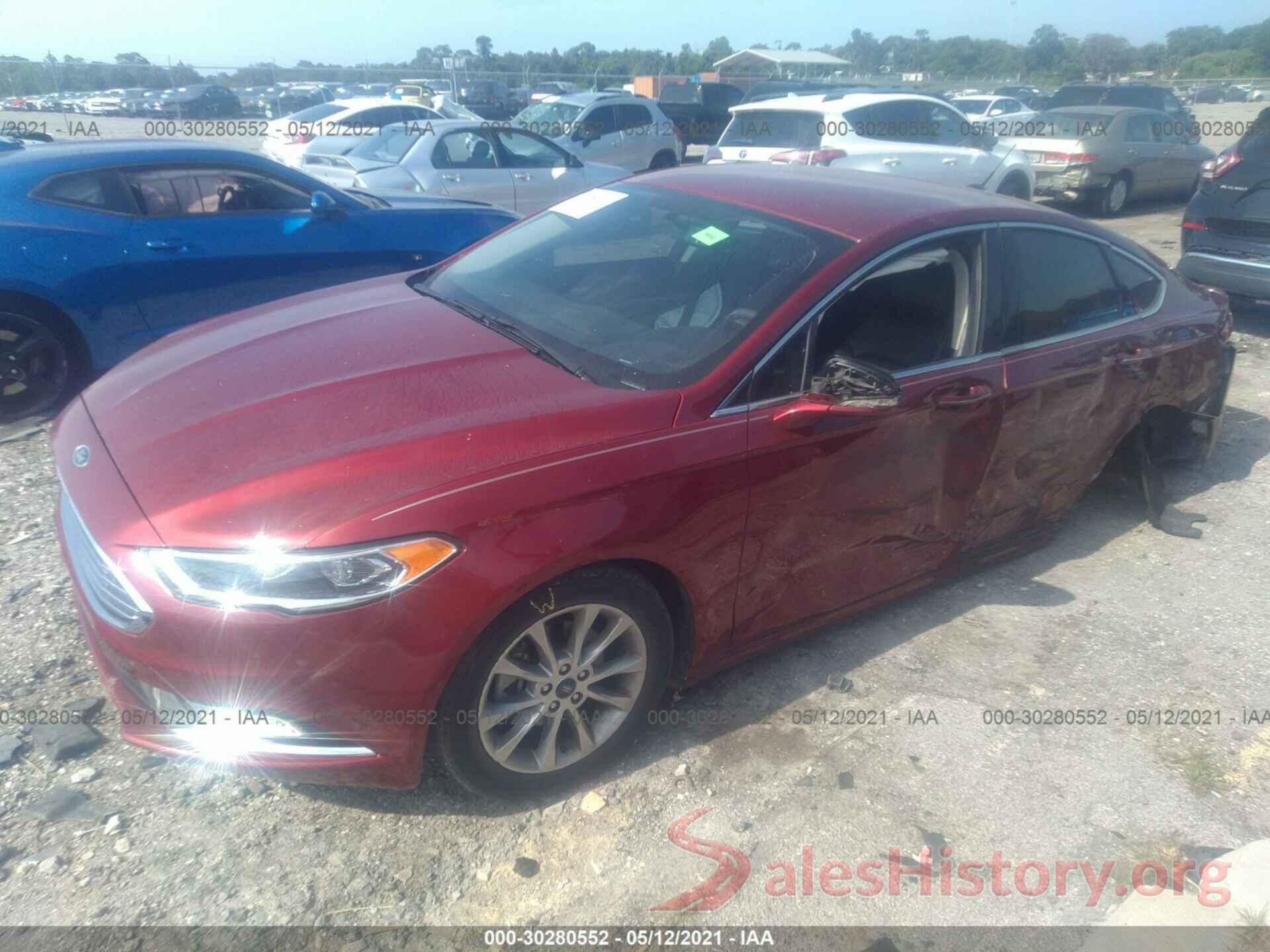 3FA6P0HD9HR320934 2017 FORD FUSION