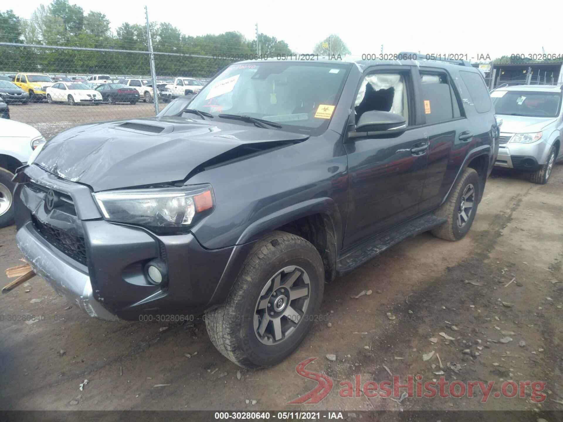 JTEBU5JR6L5831125 2020 TOYOTA 4RUNNER