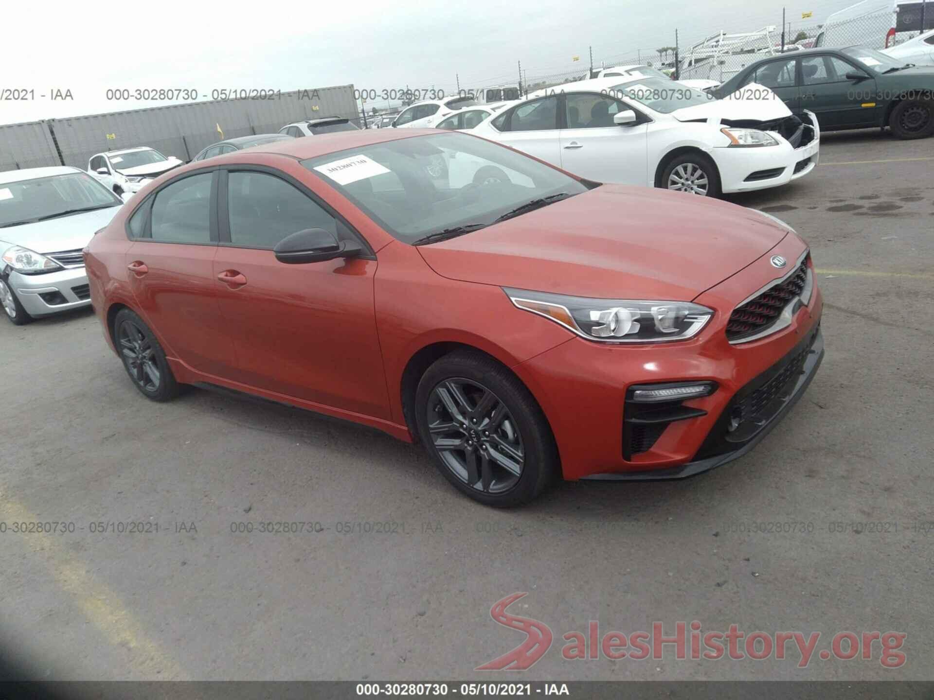 3KPF34AD9ME284686 2021 KIA FORTE