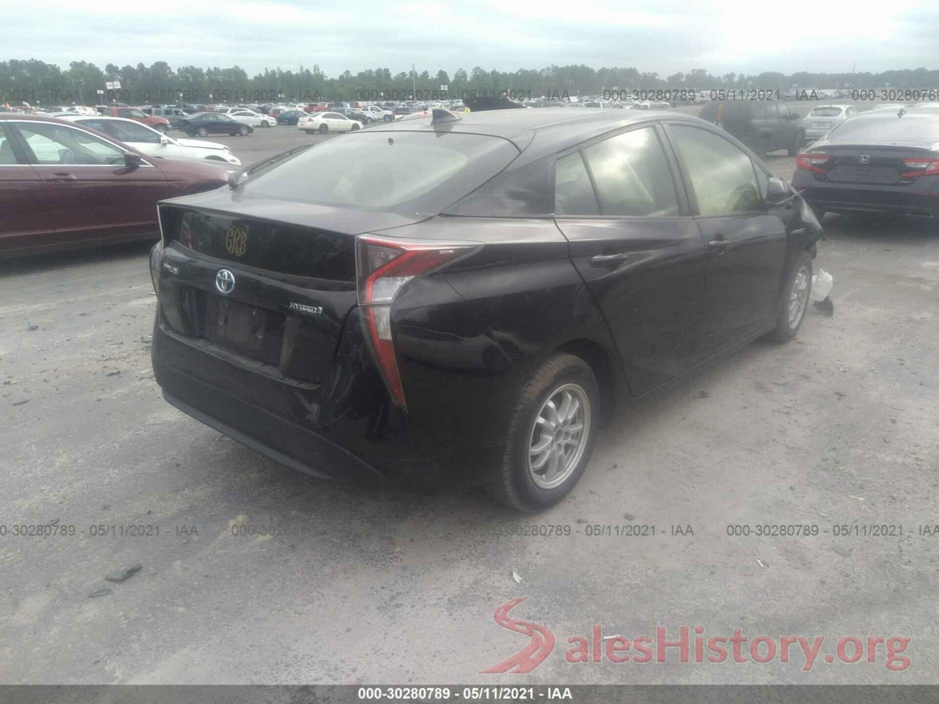 JTDKBRFUXH3547840 2017 TOYOTA PRIUS