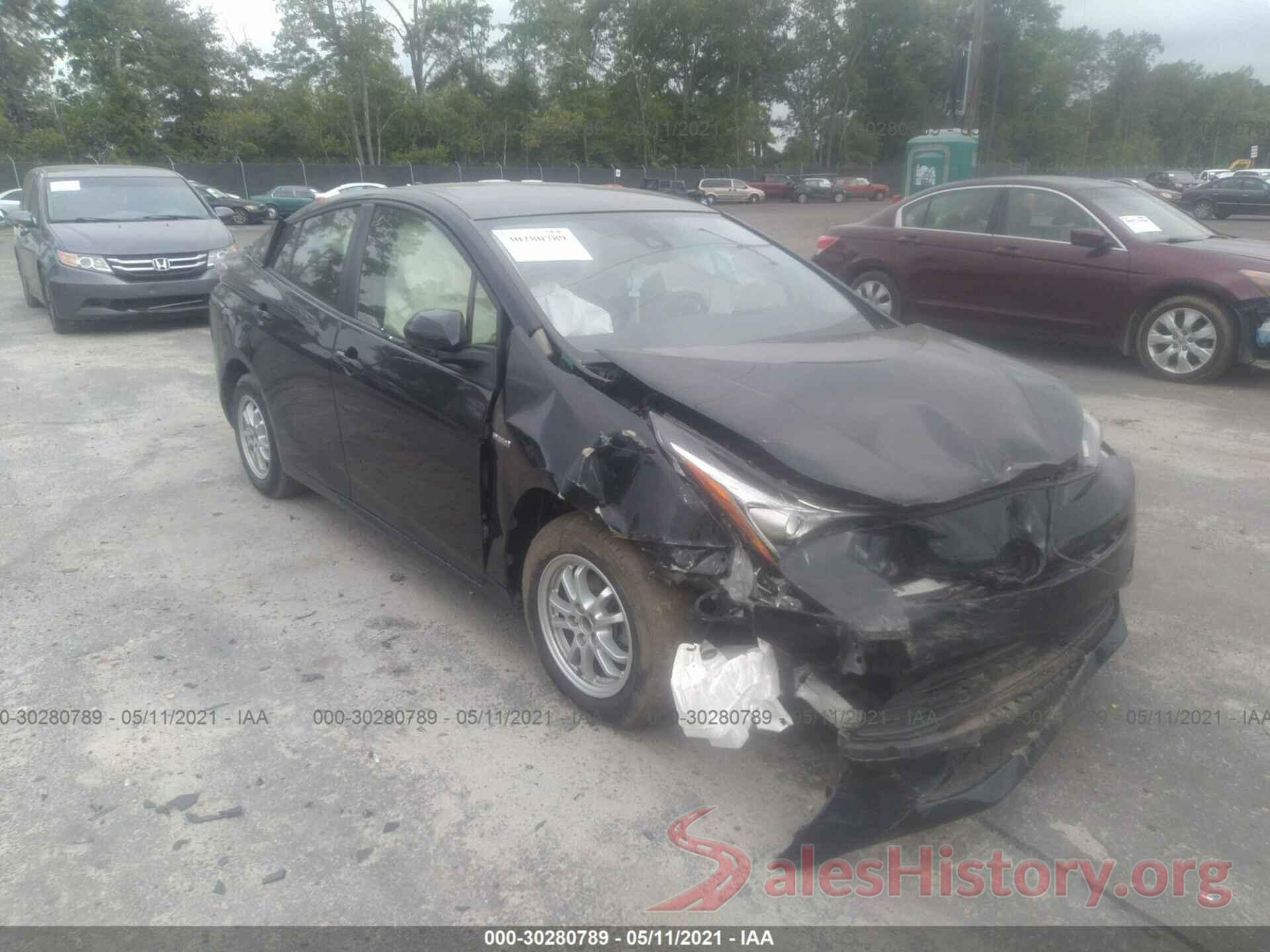 JTDKBRFUXH3547840 2017 TOYOTA PRIUS