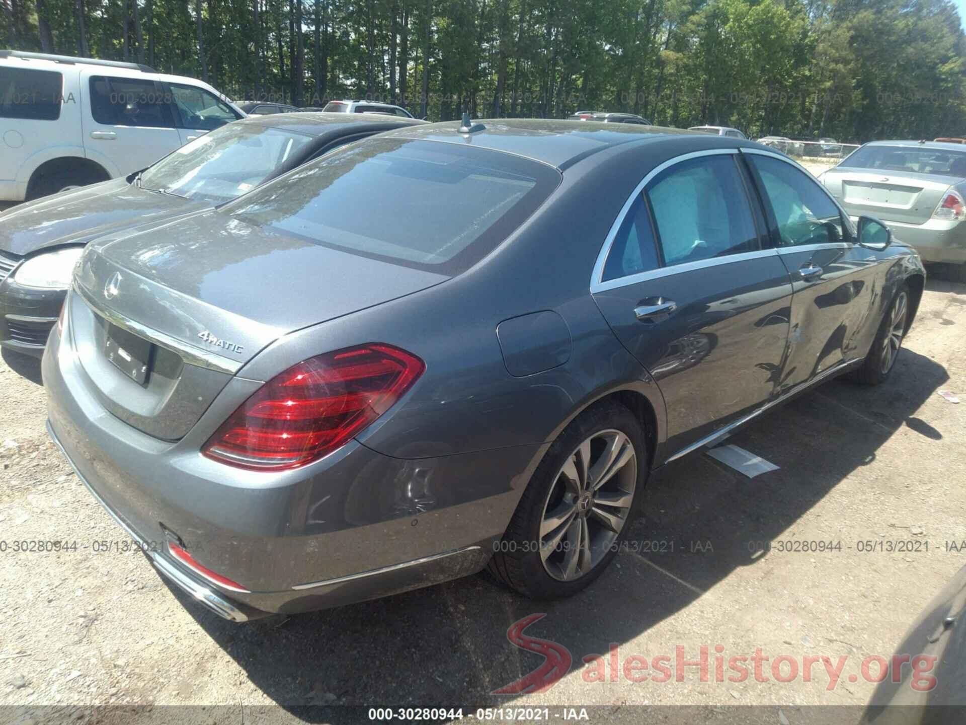 WDDUG6EB0JA347596 2018 MERCEDES-BENZ S-CLASS