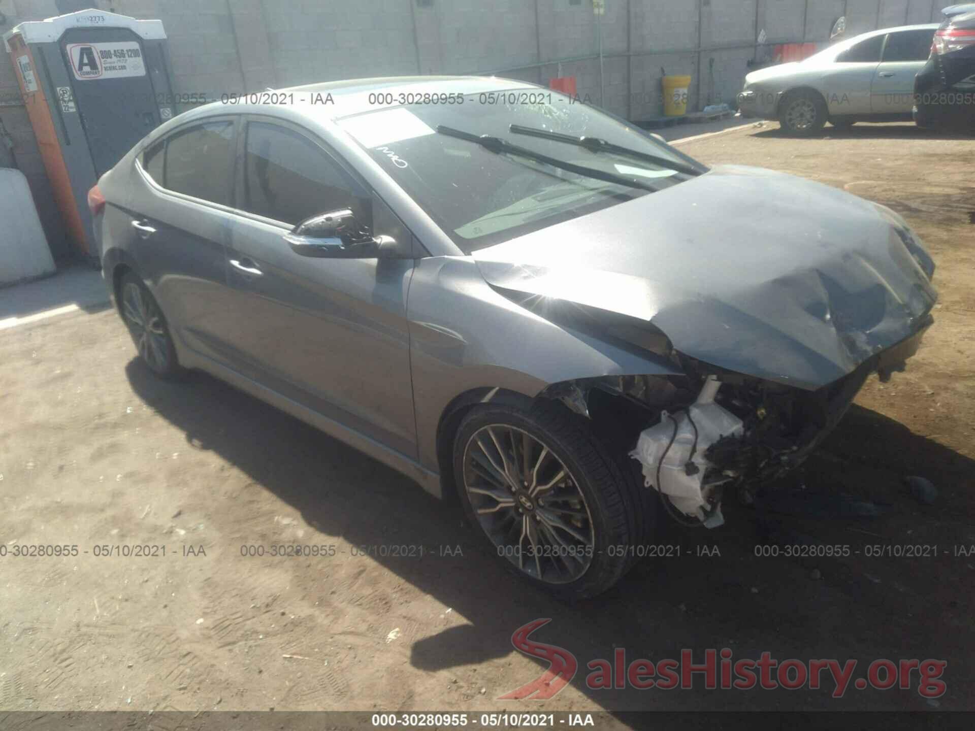 KMHD04LB2JU555009 2018 HYUNDAI ELANTRA