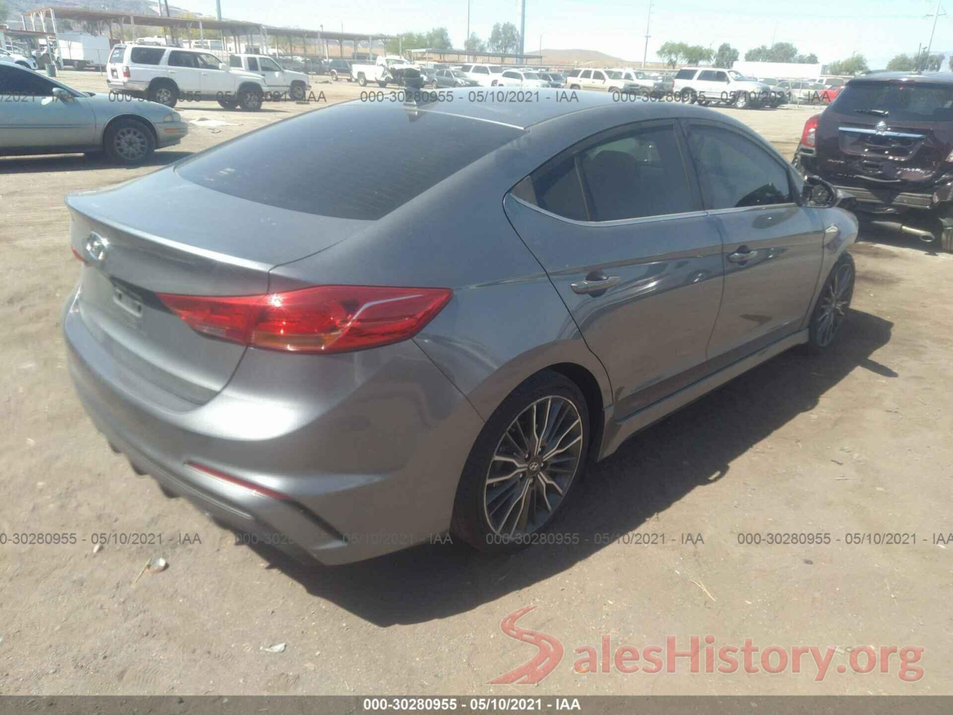 KMHD04LB2JU555009 2018 HYUNDAI ELANTRA