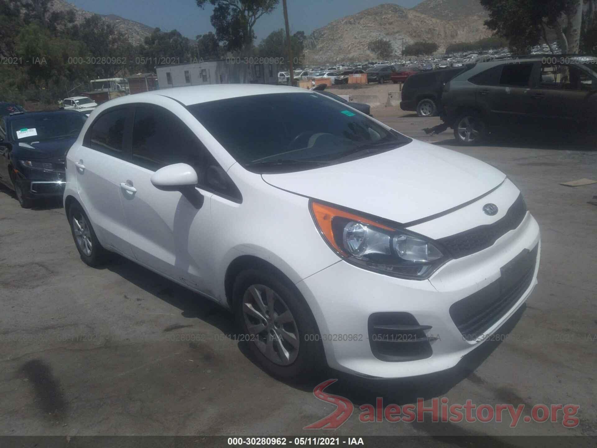 KNADM5A39G6699516 2016 KIA RIO