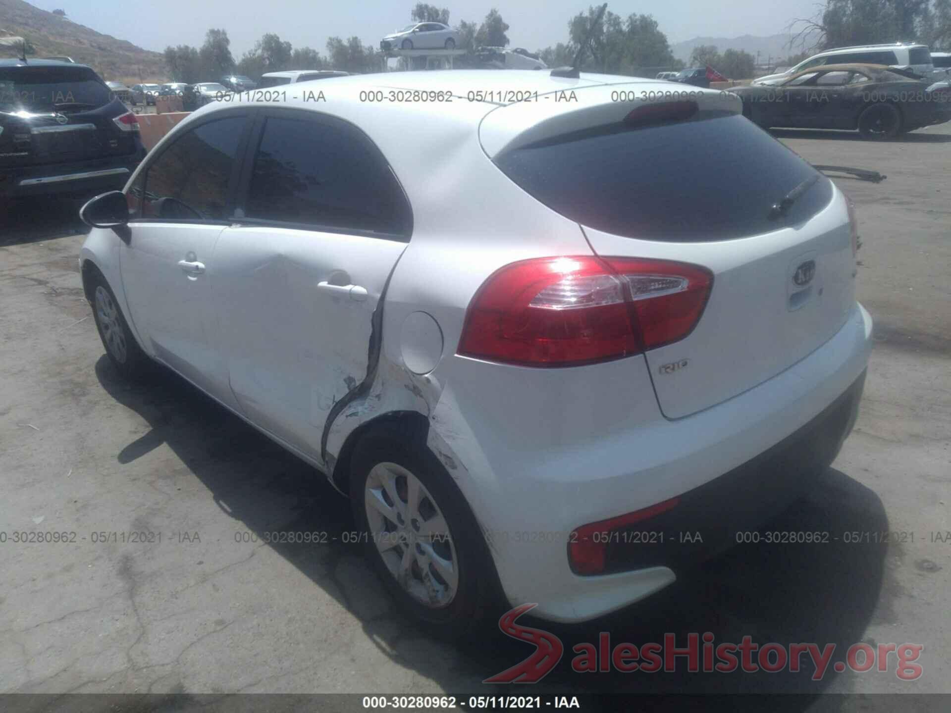 KNADM5A39G6699516 2016 KIA RIO