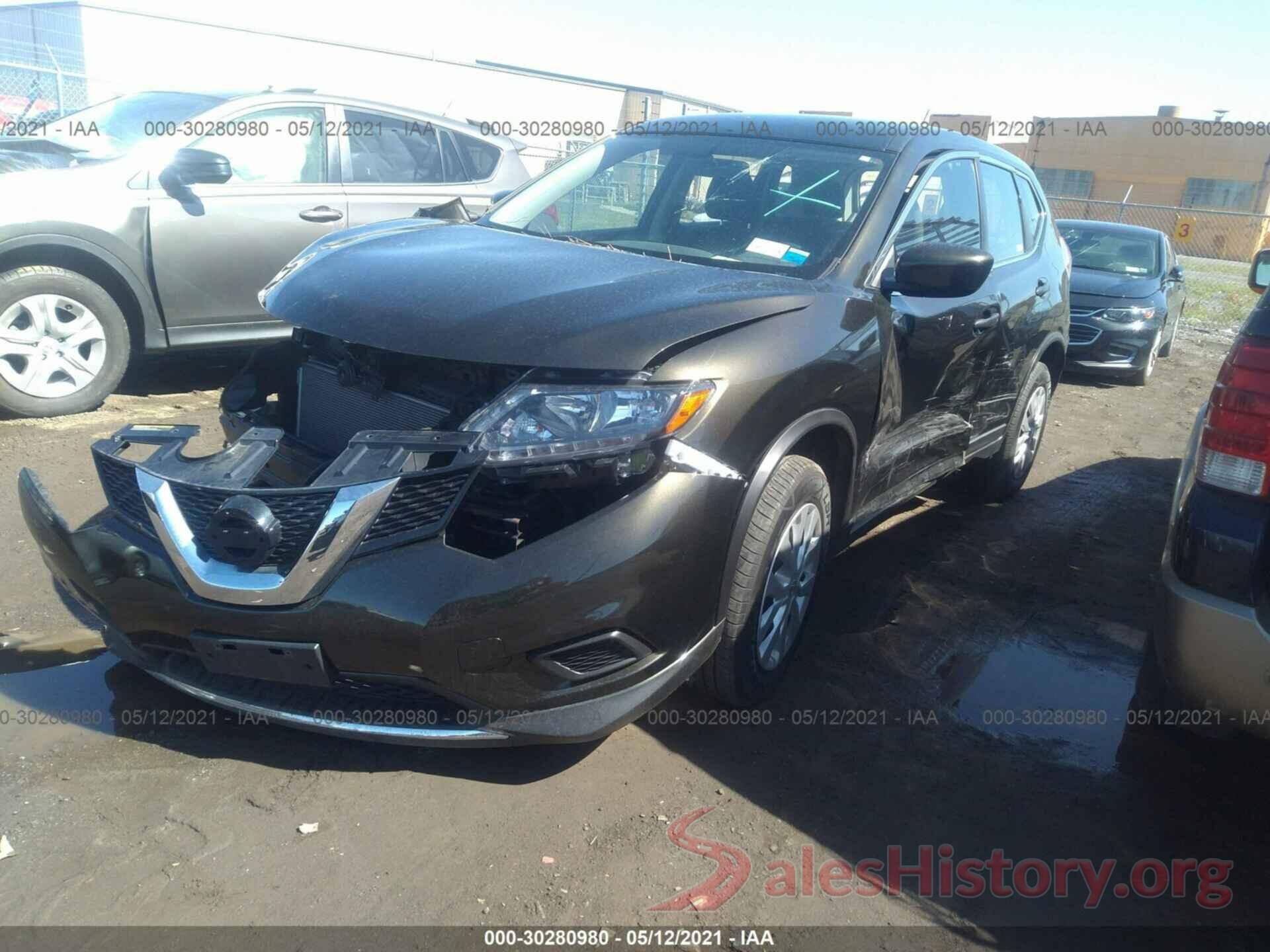 KNMAT2MV8GP685461 2016 NISSAN ROGUE