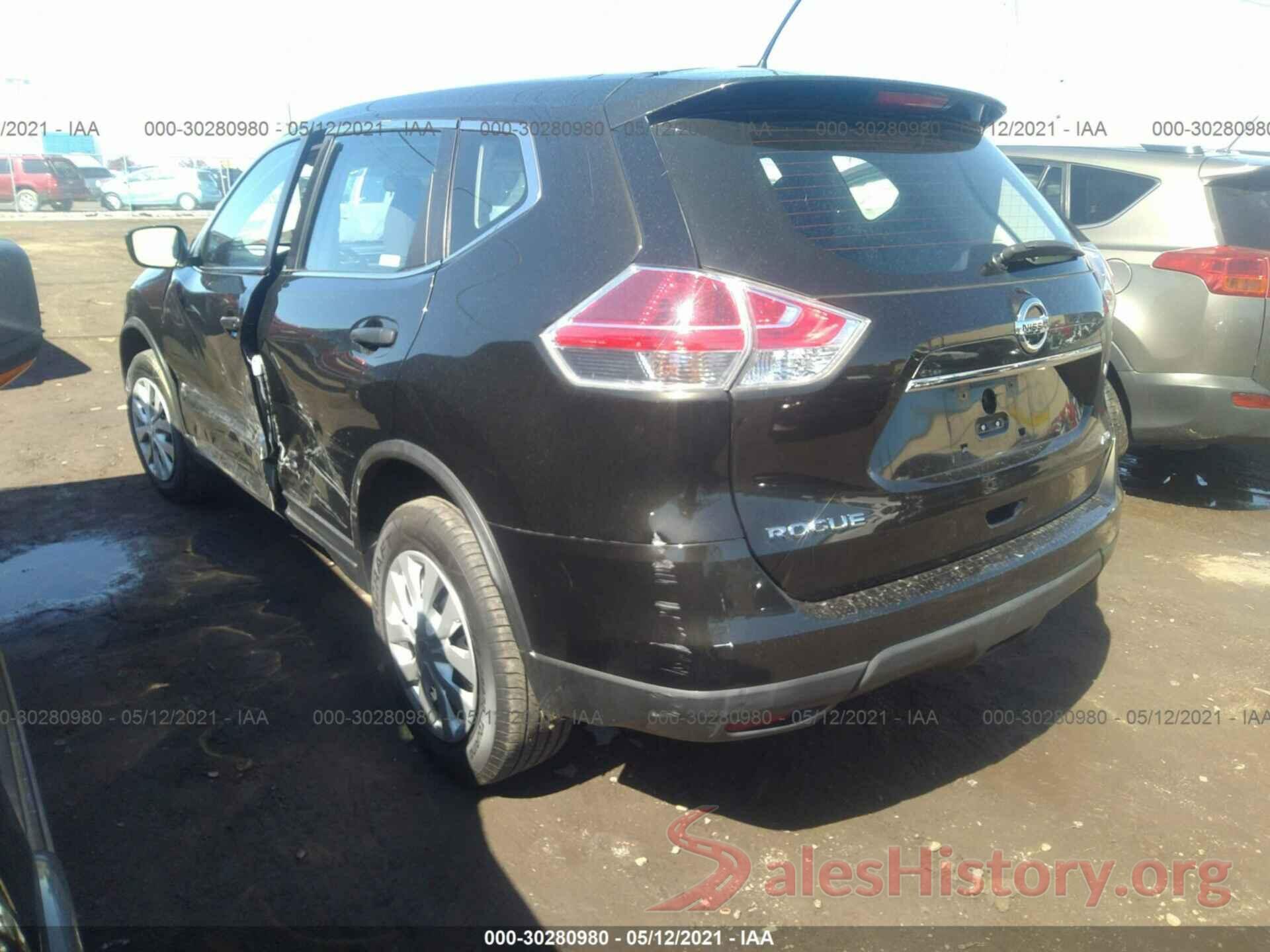 KNMAT2MV8GP685461 2016 NISSAN ROGUE