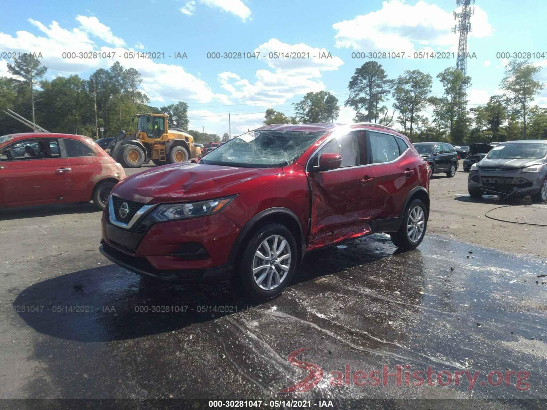 JN1BJ1CV8LW250657 2020 NISSAN ROGUE SPORT