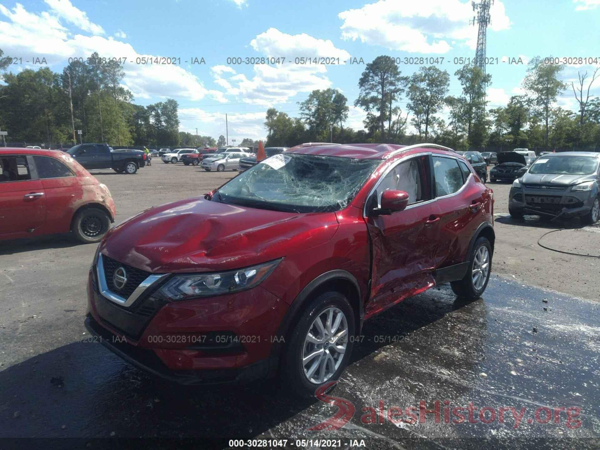 JN1BJ1CV8LW250657 2020 NISSAN ROGUE SPORT