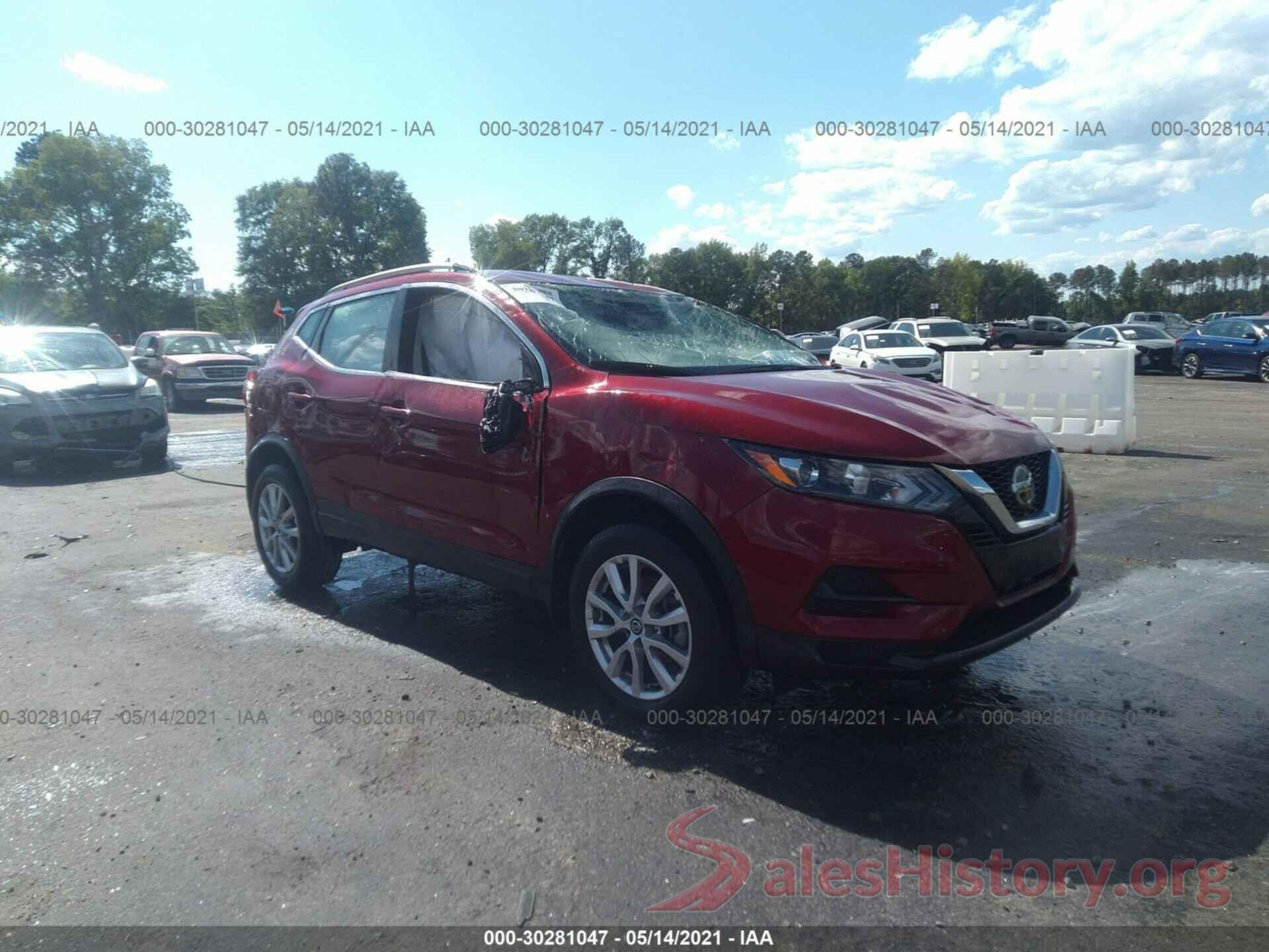 JN1BJ1CV8LW250657 2020 NISSAN ROGUE SPORT