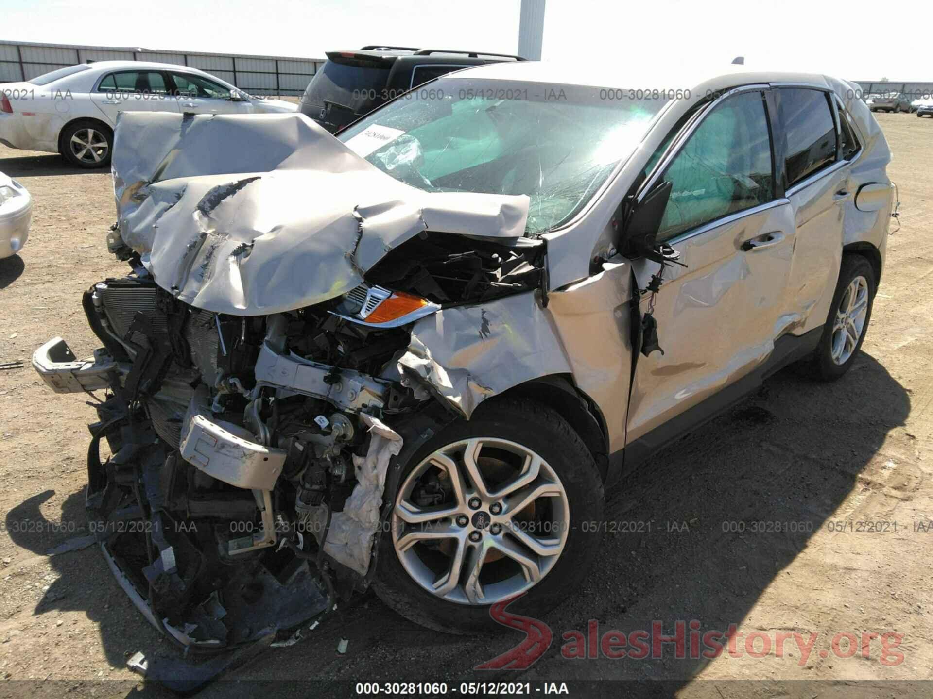 2FMPK4K98HBB28245 2017 FORD EDGE