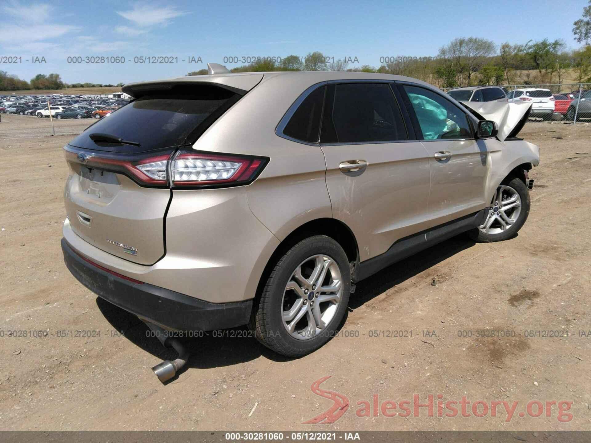 2FMPK4K98HBB28245 2017 FORD EDGE