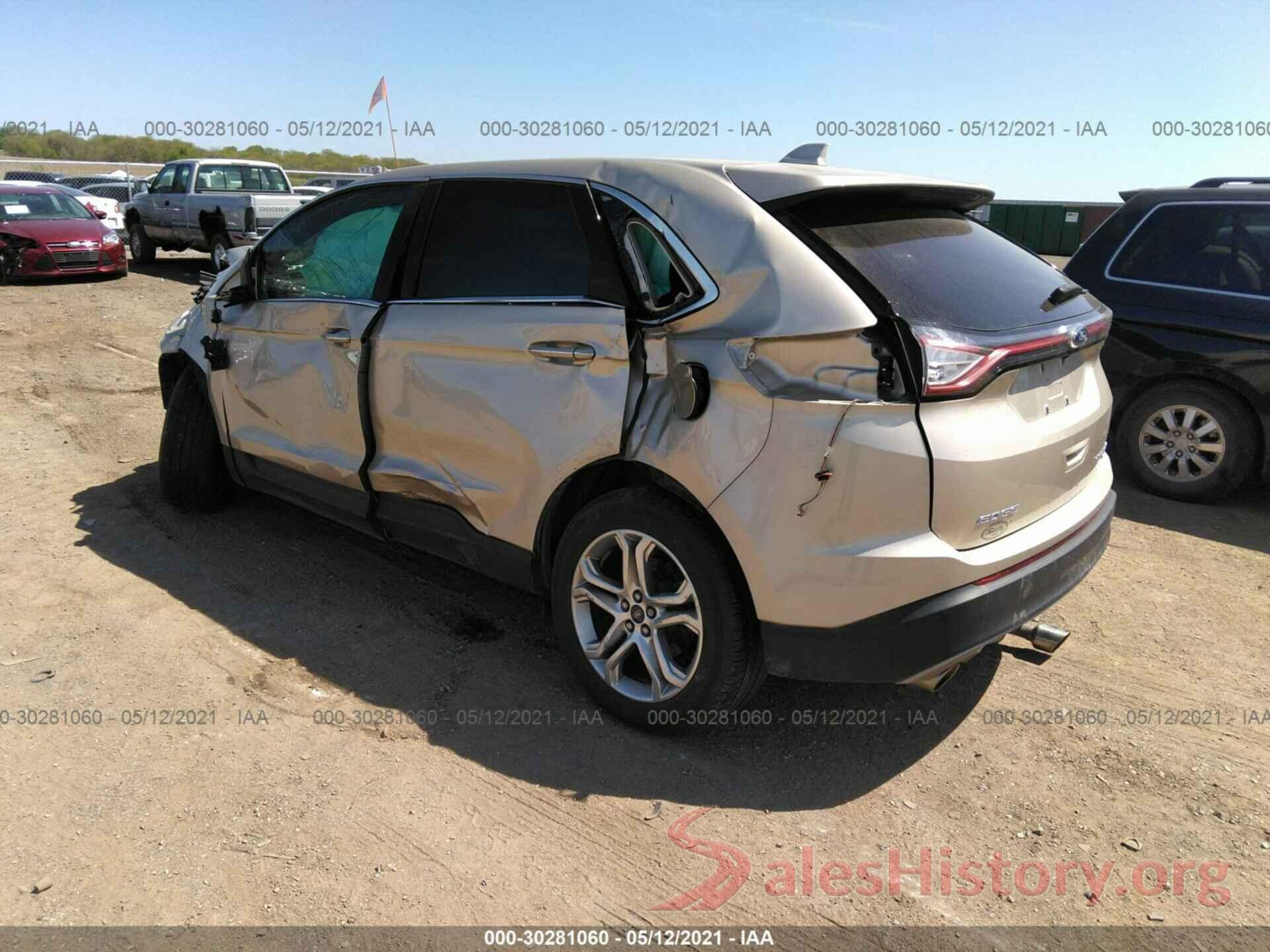 2FMPK4K98HBB28245 2017 FORD EDGE