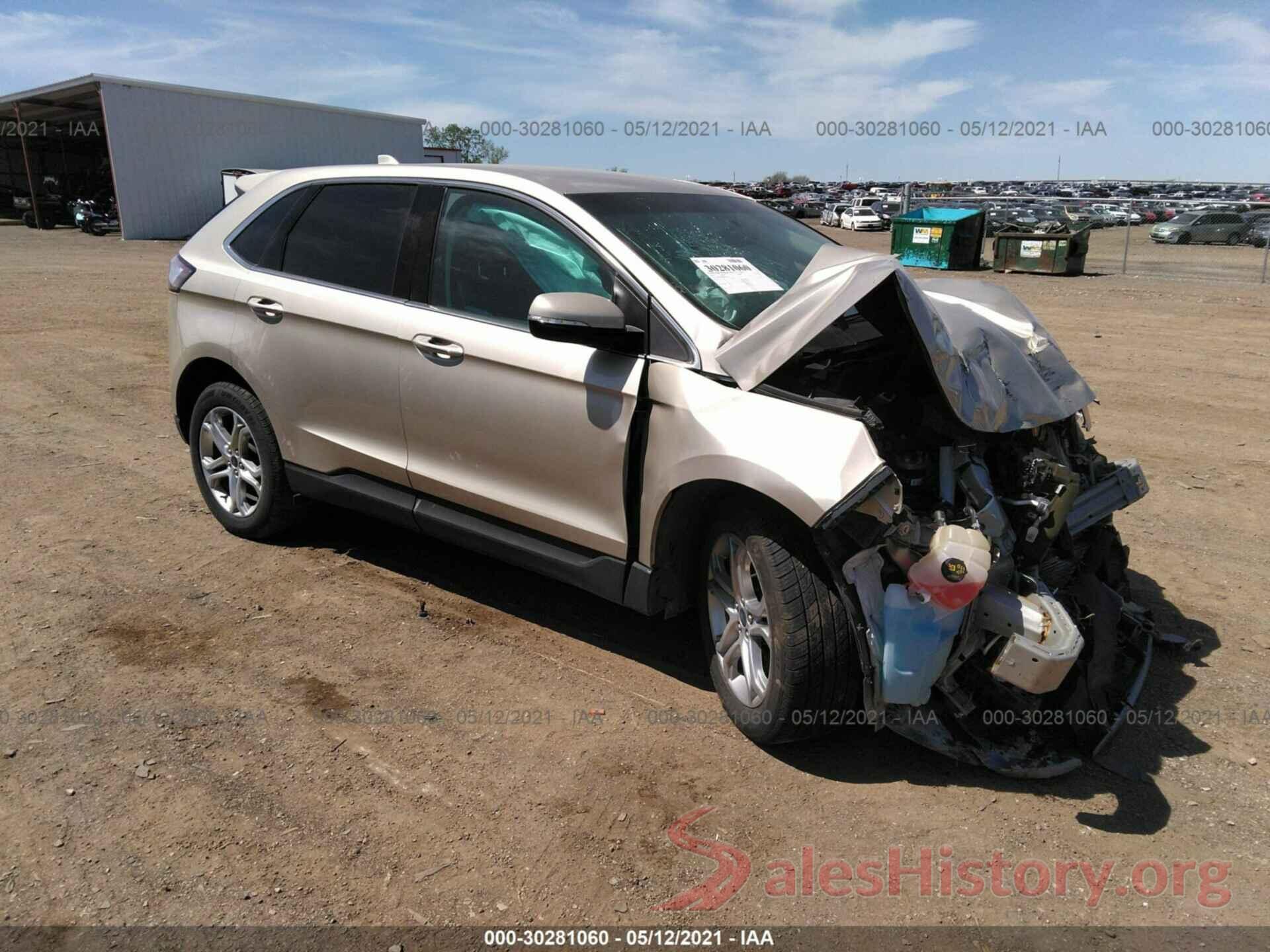 2FMPK4K98HBB28245 2017 FORD EDGE