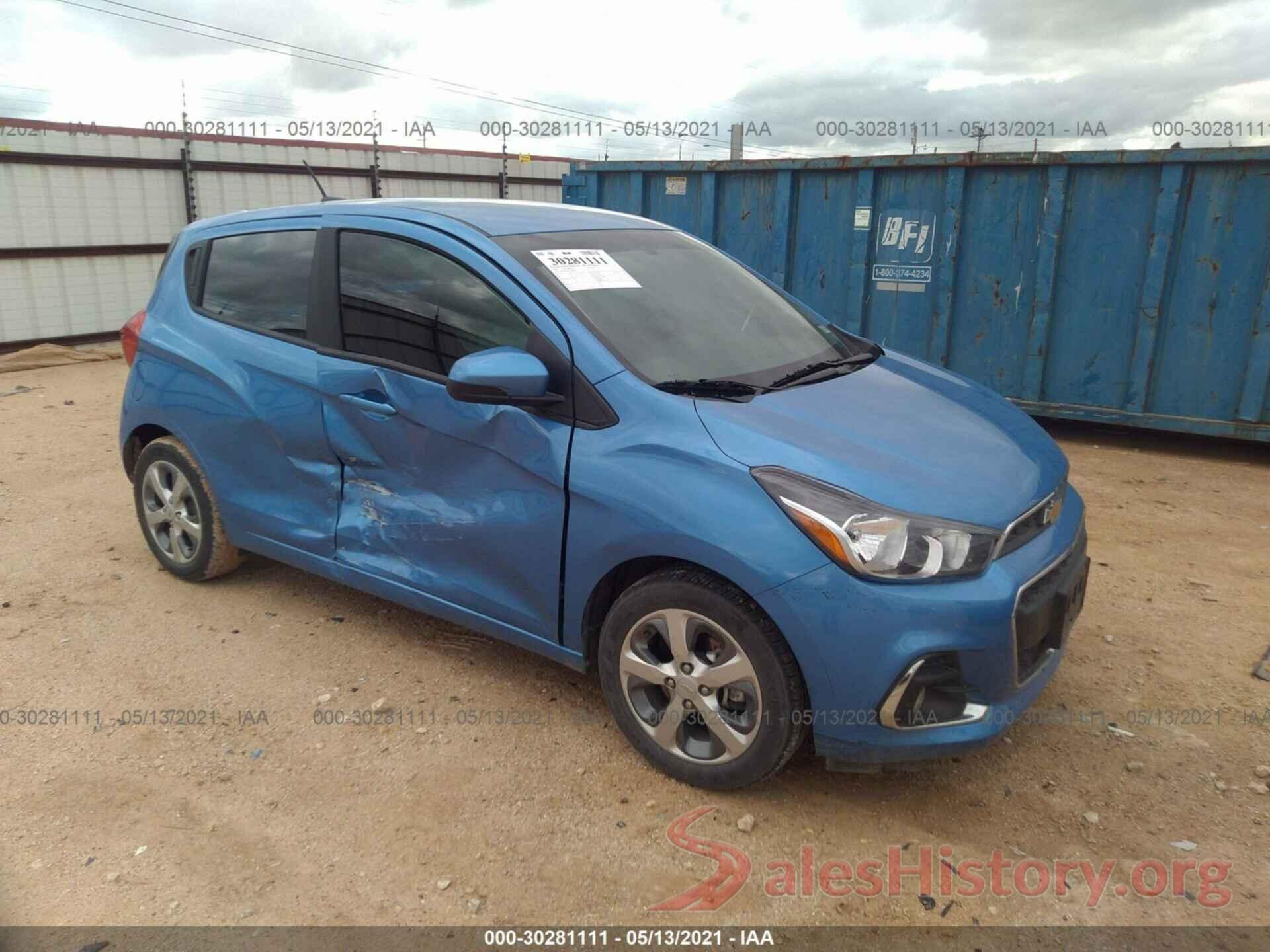 KL8CD6SA7JC466883 2018 CHEVROLET SPARK