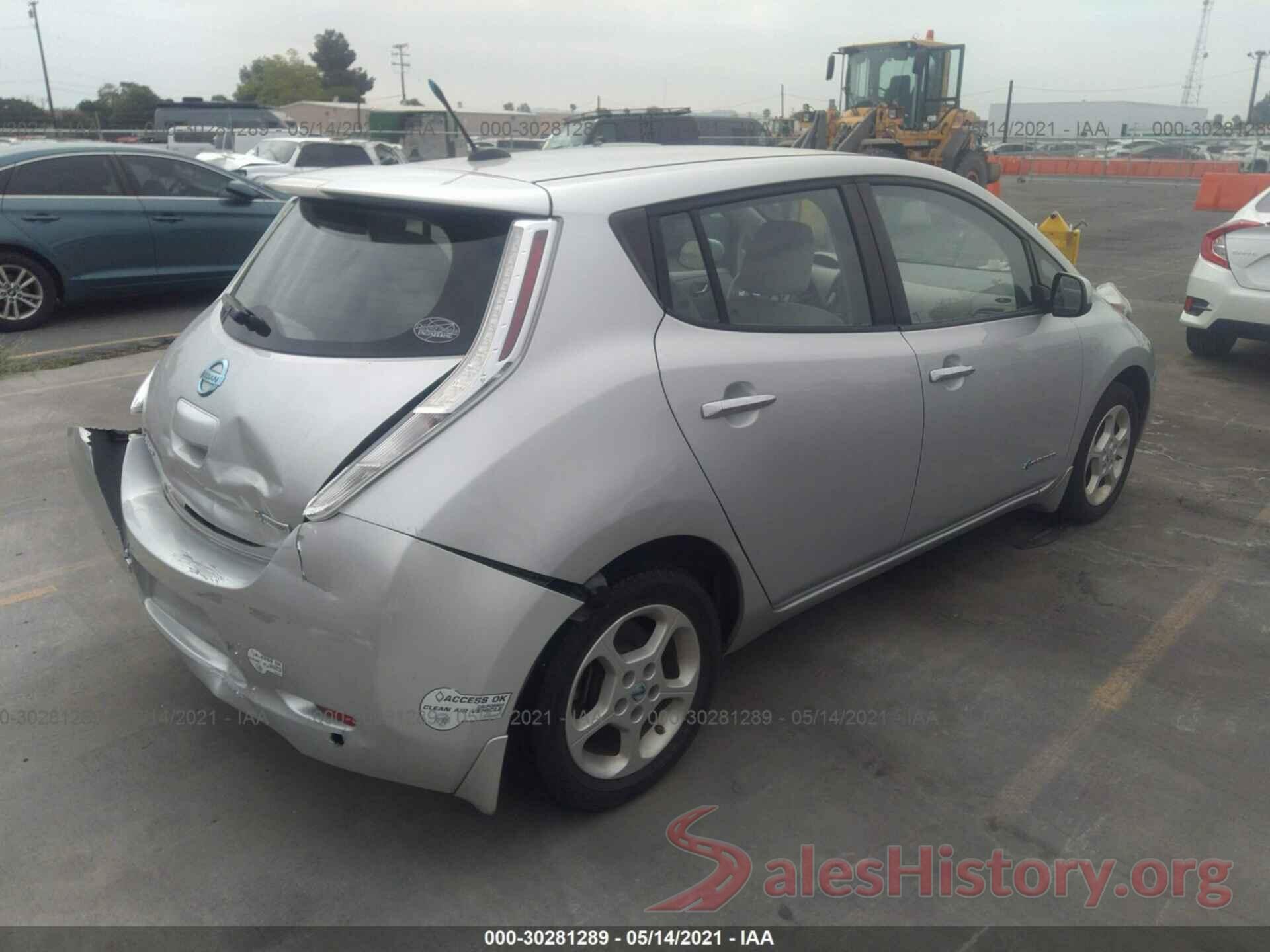 1N4AZ0CP3DC402477 2013 NISSAN LEAF