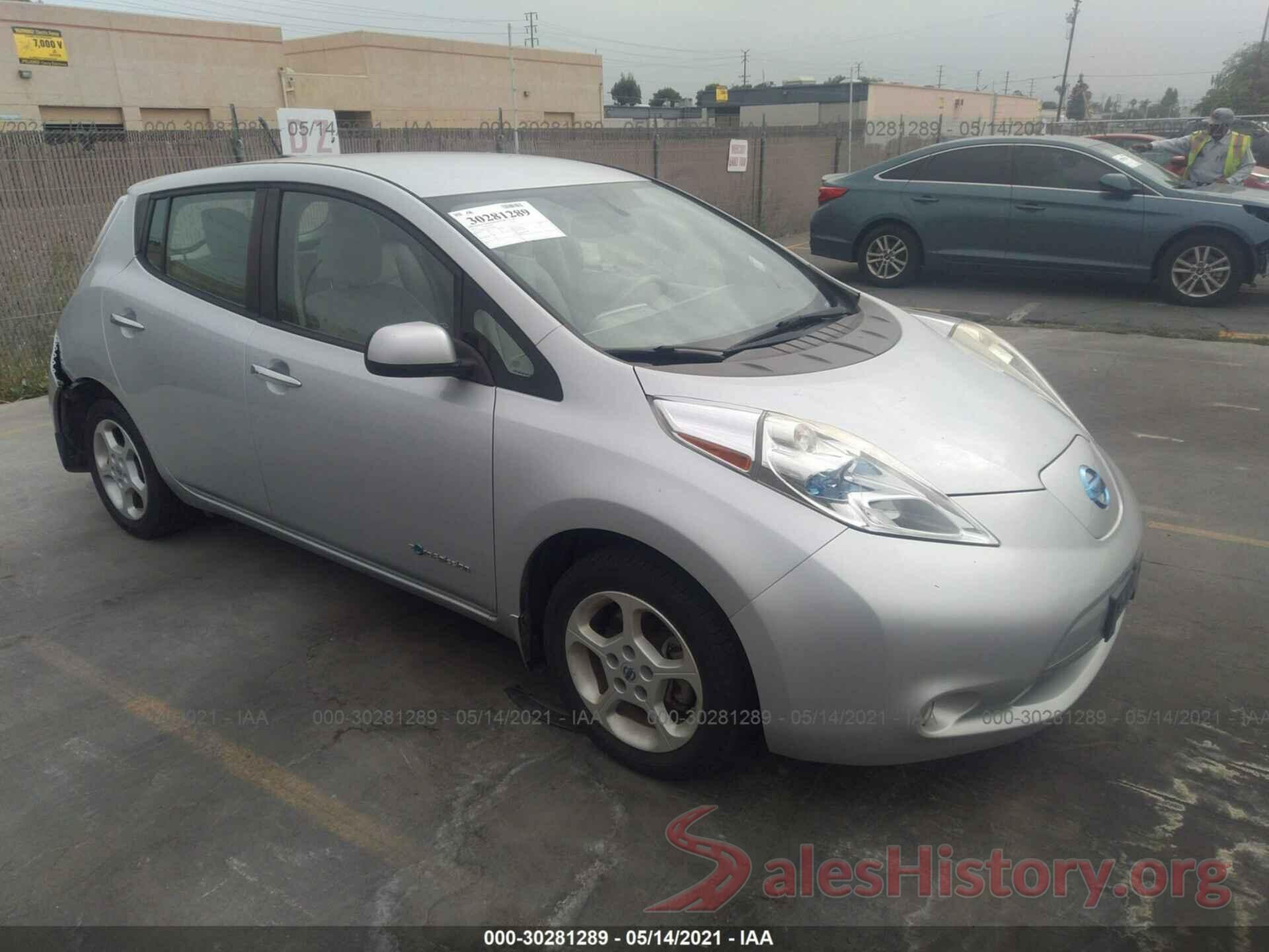 1N4AZ0CP3DC402477 2013 NISSAN LEAF