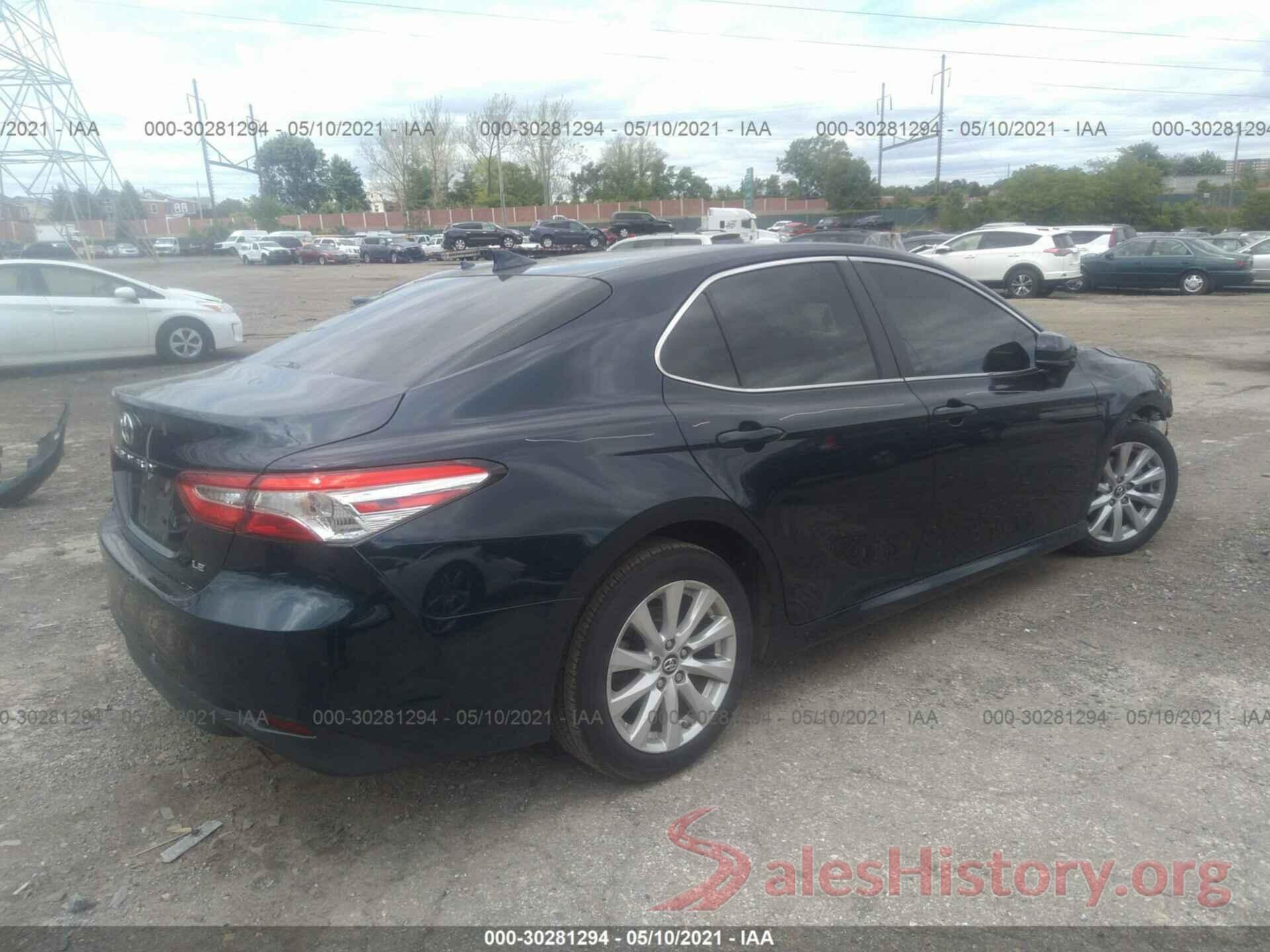 4T1B11HK4KU802124 2019 TOYOTA CAMRY