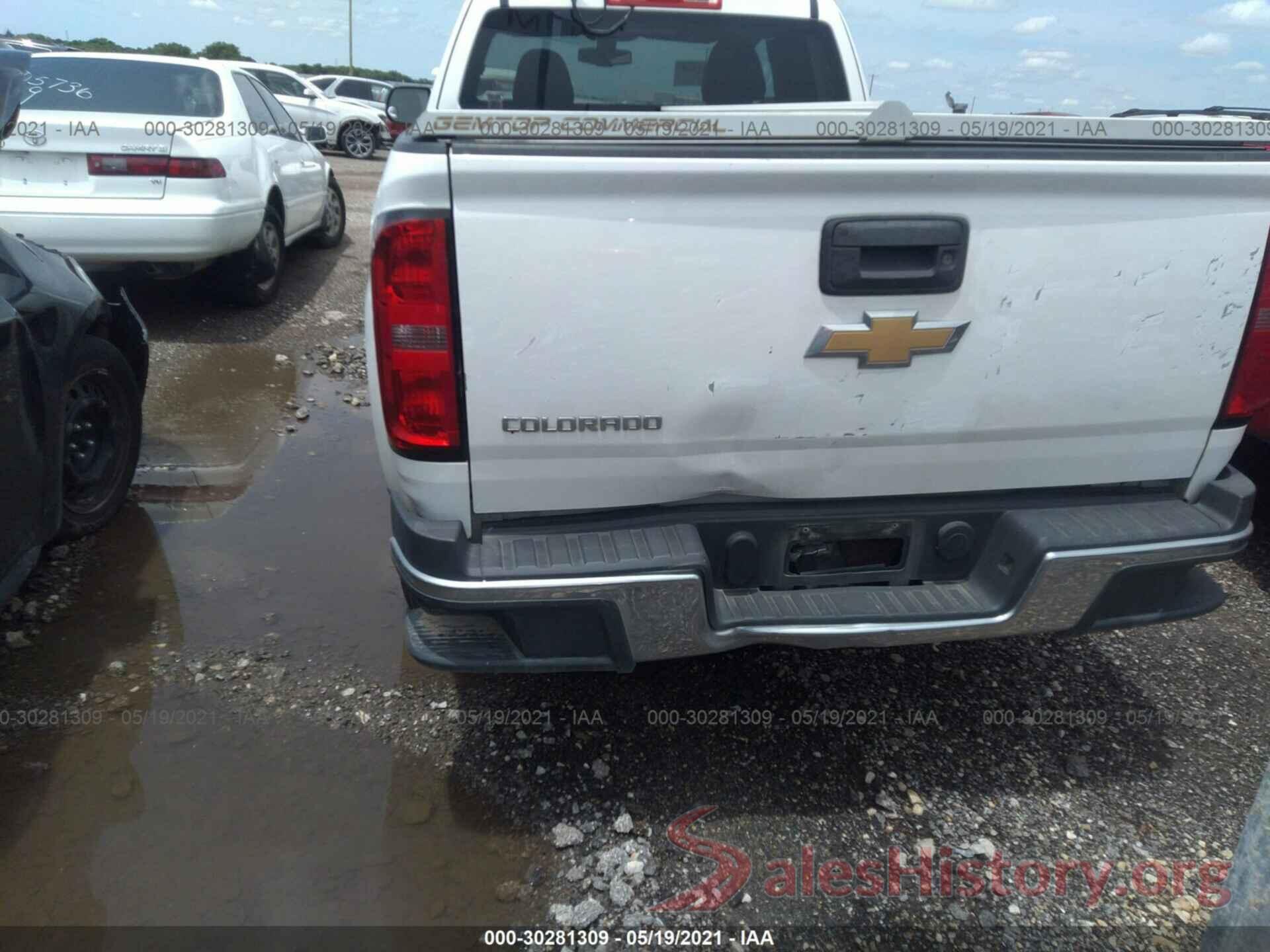 1GCHSBEAXG1236198 2016 CHEVROLET COLORADO