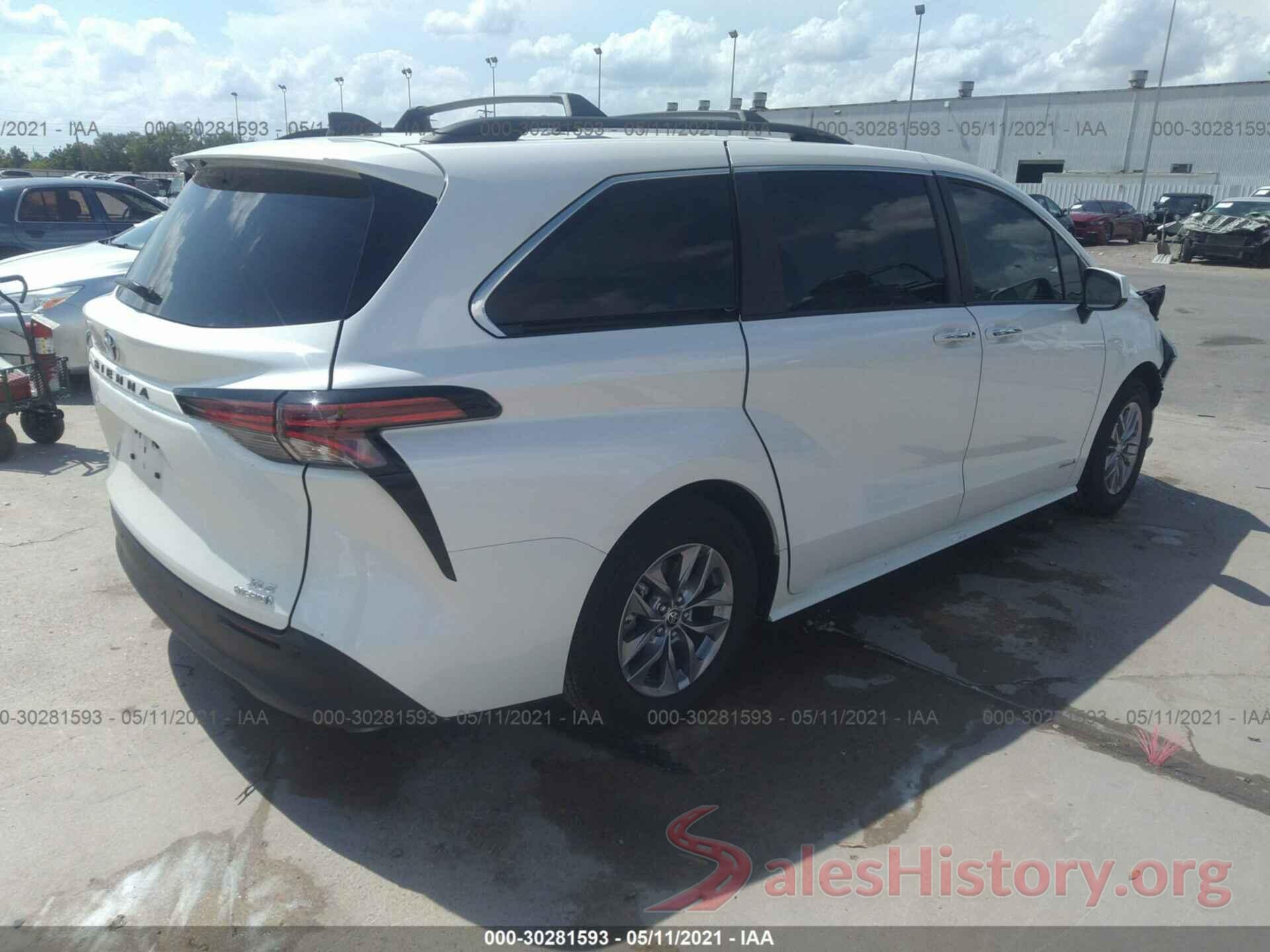 5TDYRKEC3MS015649 2021 TOYOTA SIENNA