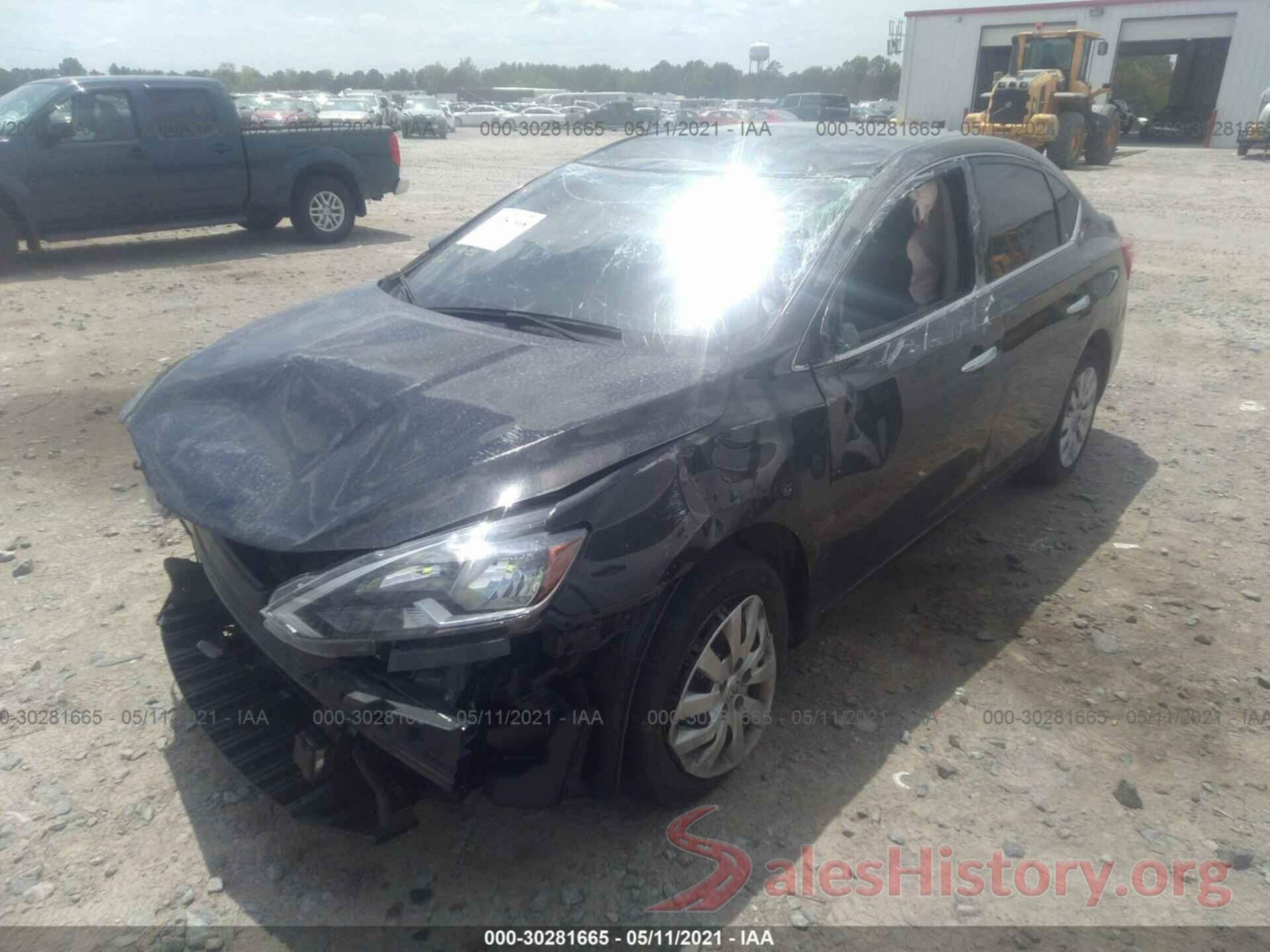 3N1AB7AP4KY206050 2019 NISSAN SENTRA