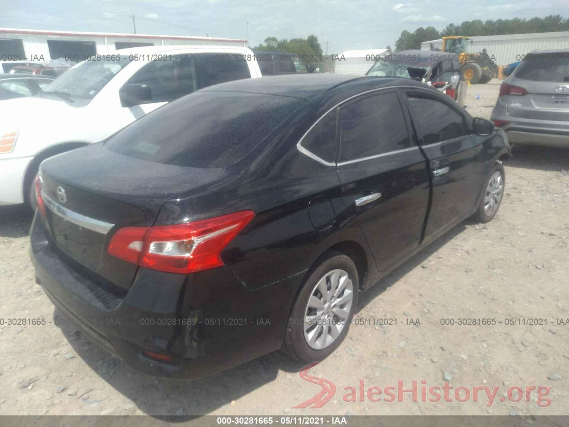 3N1AB7AP4KY206050 2019 NISSAN SENTRA