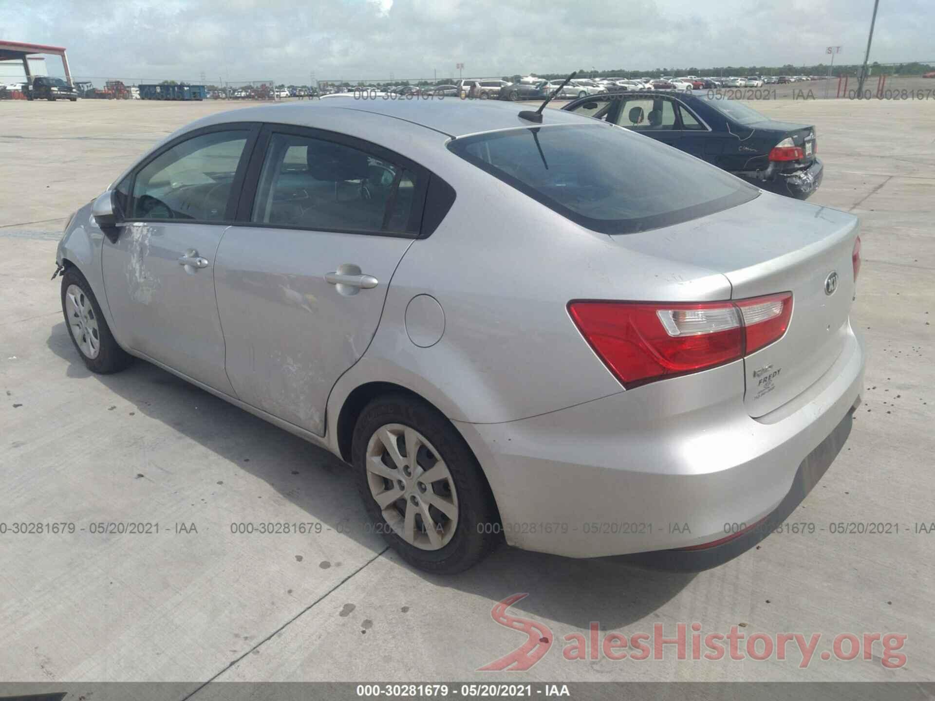 KNADM4A39G6654098 2016 KIA RIO