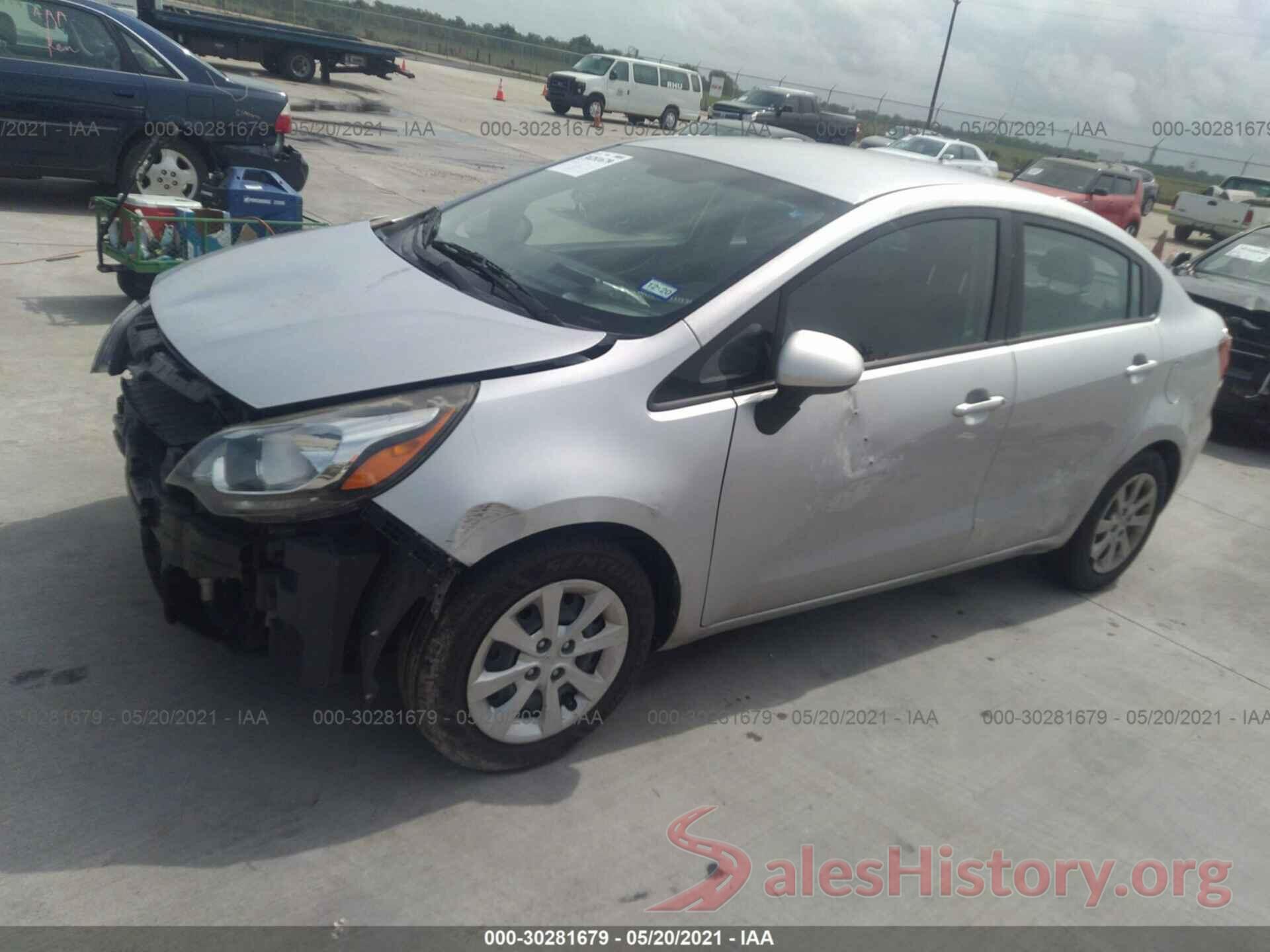 KNADM4A39G6654098 2016 KIA RIO