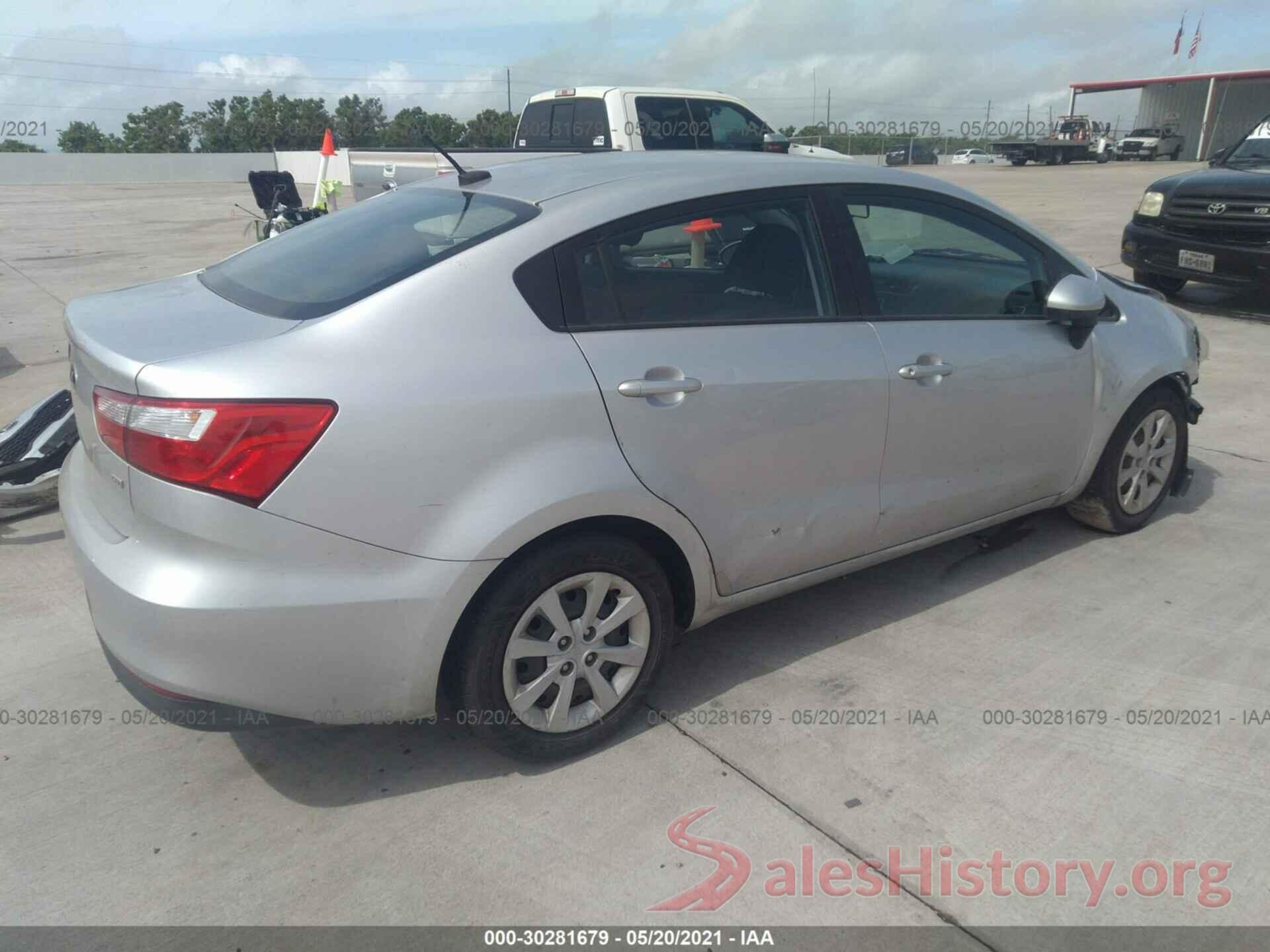 KNADM4A39G6654098 2016 KIA RIO