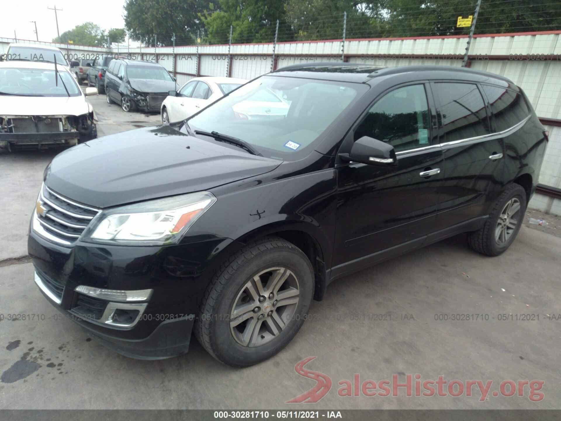 1GNKRHKD4GJ125821 2016 CHEVROLET TRAVERSE