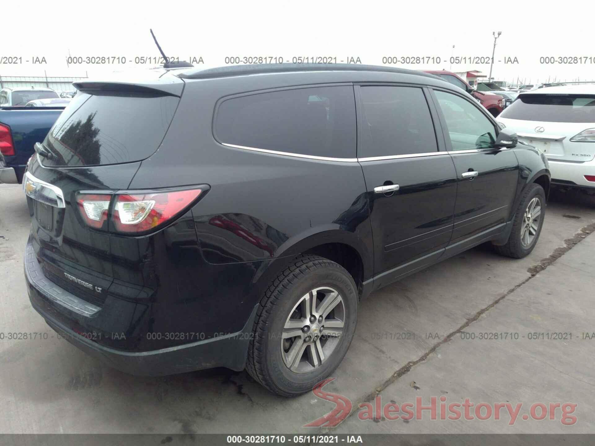 1GNKRHKD4GJ125821 2016 CHEVROLET TRAVERSE