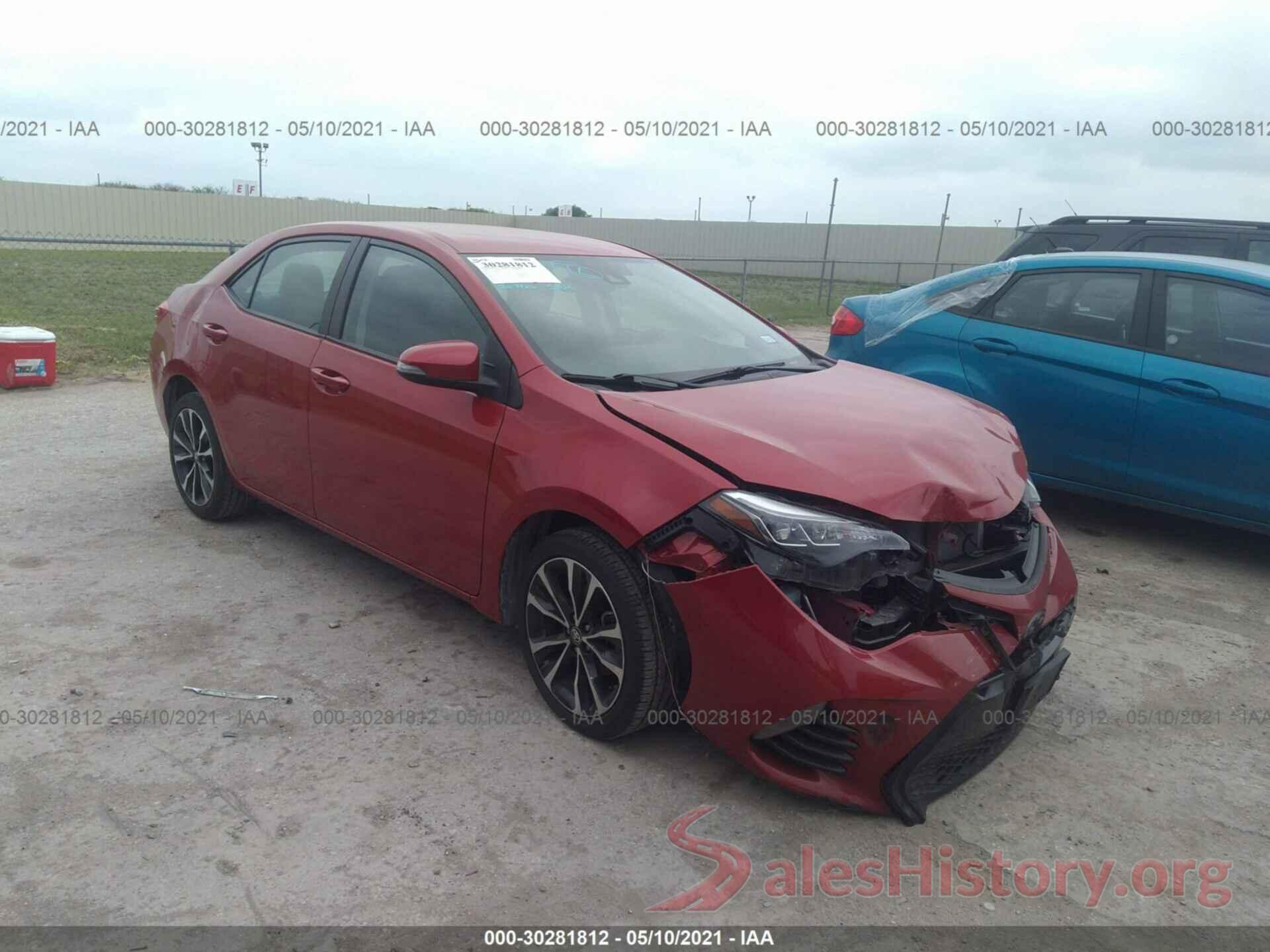 2T1BURHE6KC241667 2019 TOYOTA COROLLA