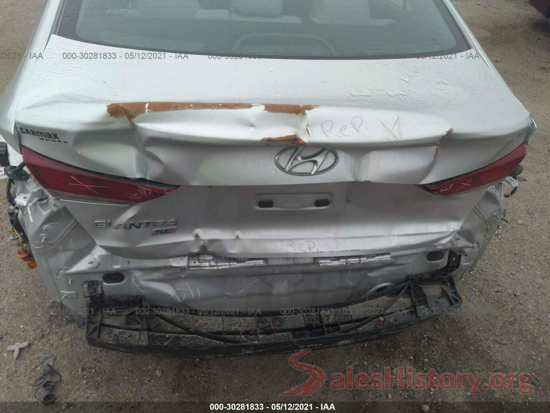 5NPD74LF7HH155244 2017 HYUNDAI ELANTRA