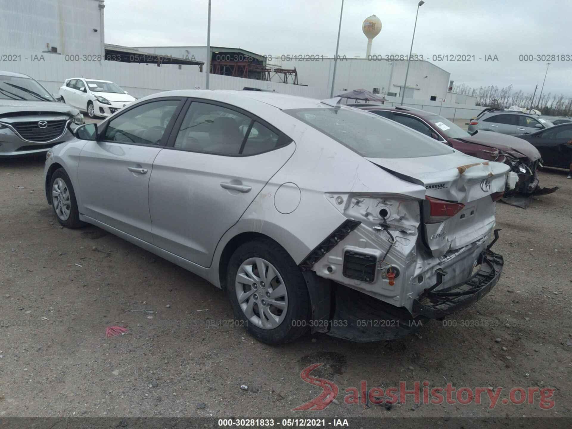 5NPD74LF7HH155244 2017 HYUNDAI ELANTRA